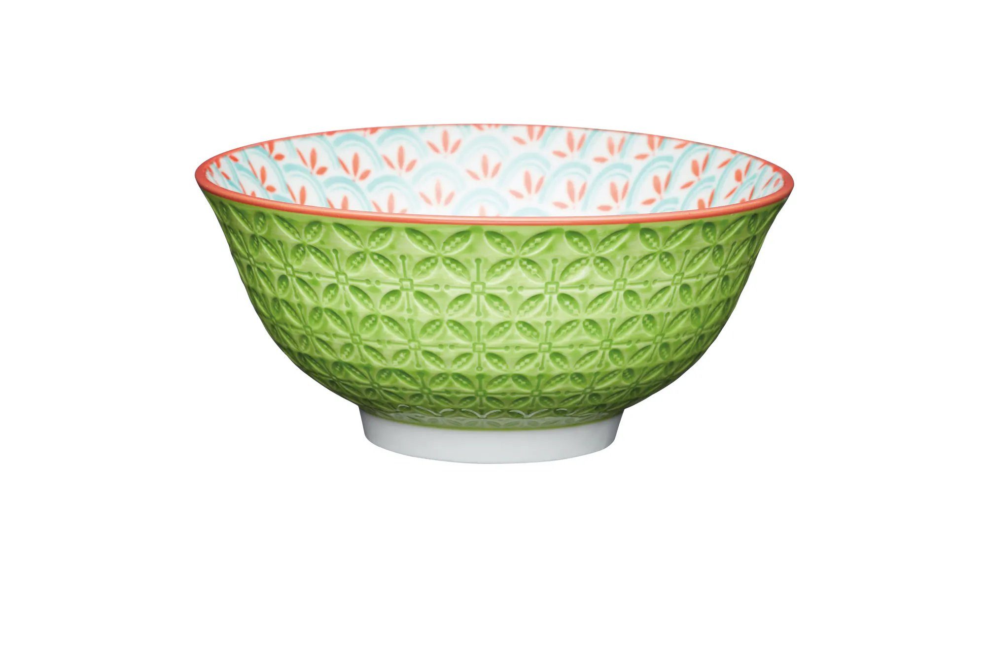 WestCraft Schale KitchenCraft - Ceramik Stoneware Bowl, Schale, Schüssel 15,7 cm, Steingut, (1-tlg), wunderschöne Tisch Suppen Dessert Bowl, Vietnam Steingut 15x7cm