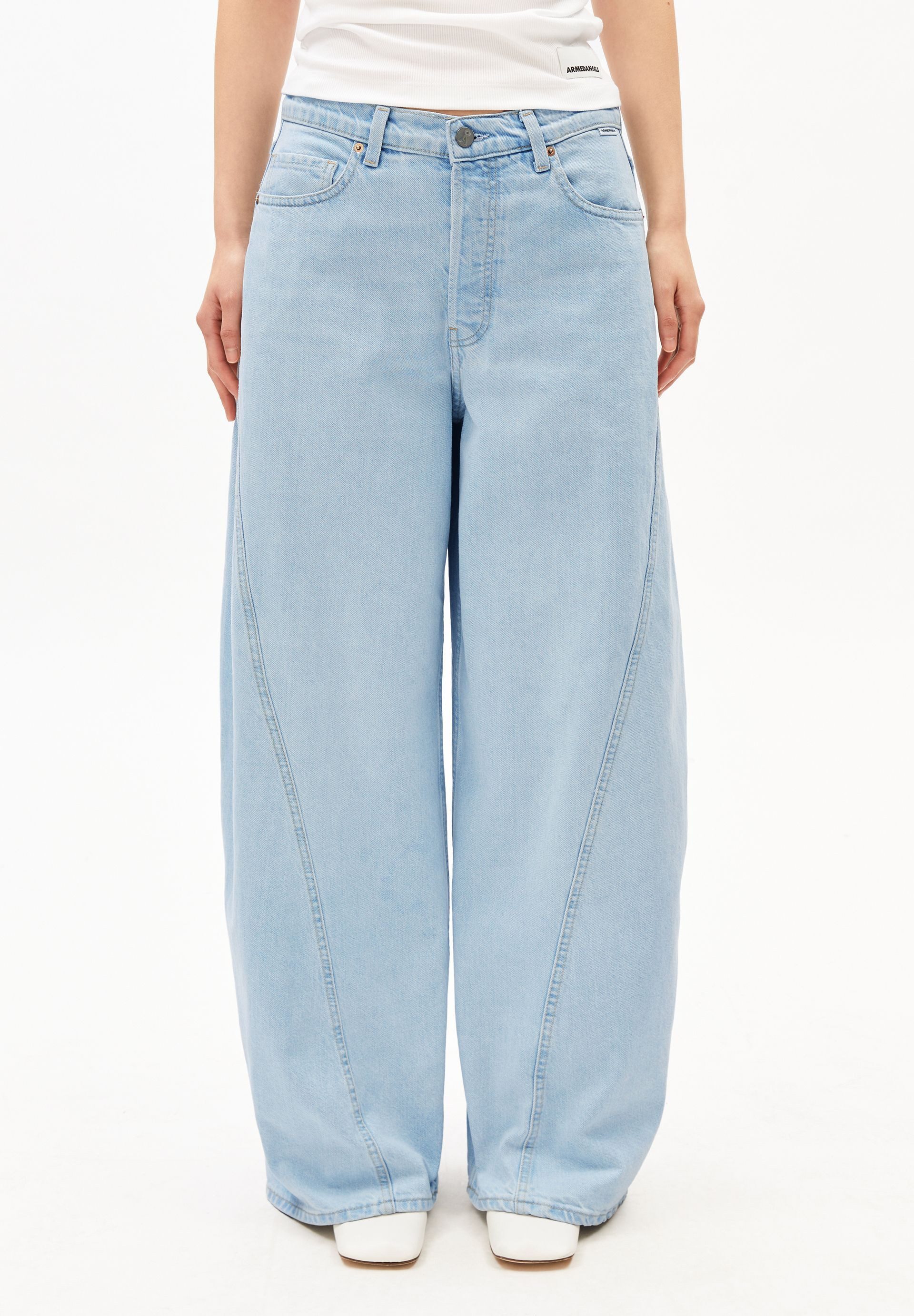Armedangels Boyfriend-Jeans AALTHEA BARREL (Non-Stretch) Mid waist