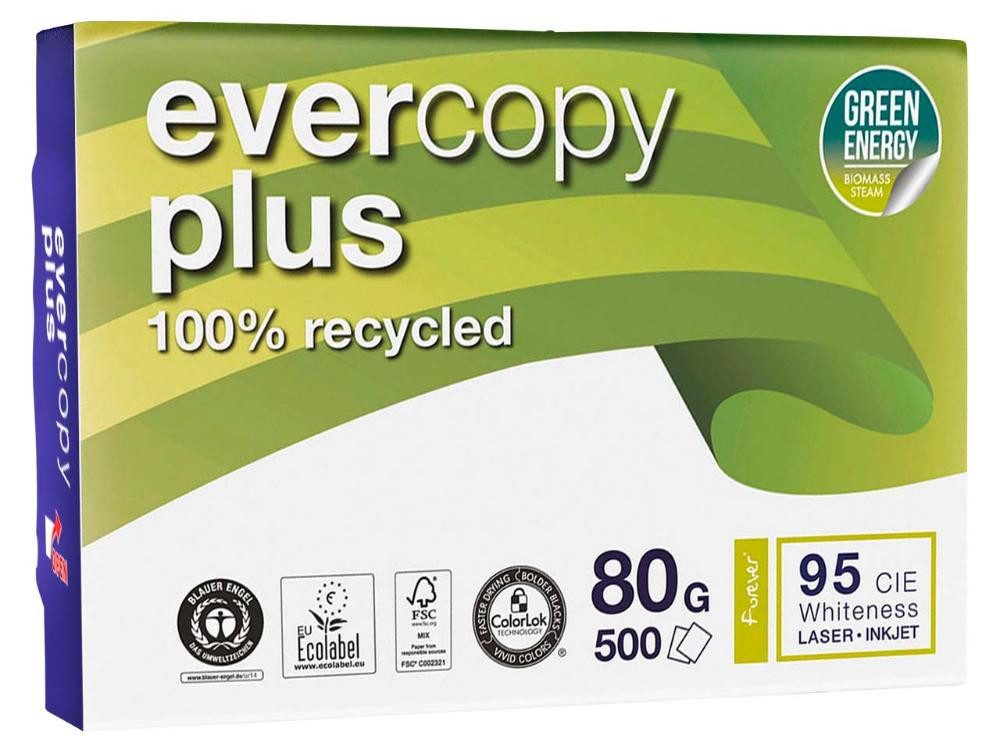 CLAIREFONTAINE Kopierpapier Clairefontaine Multifunktionales Recycling-Kopierp