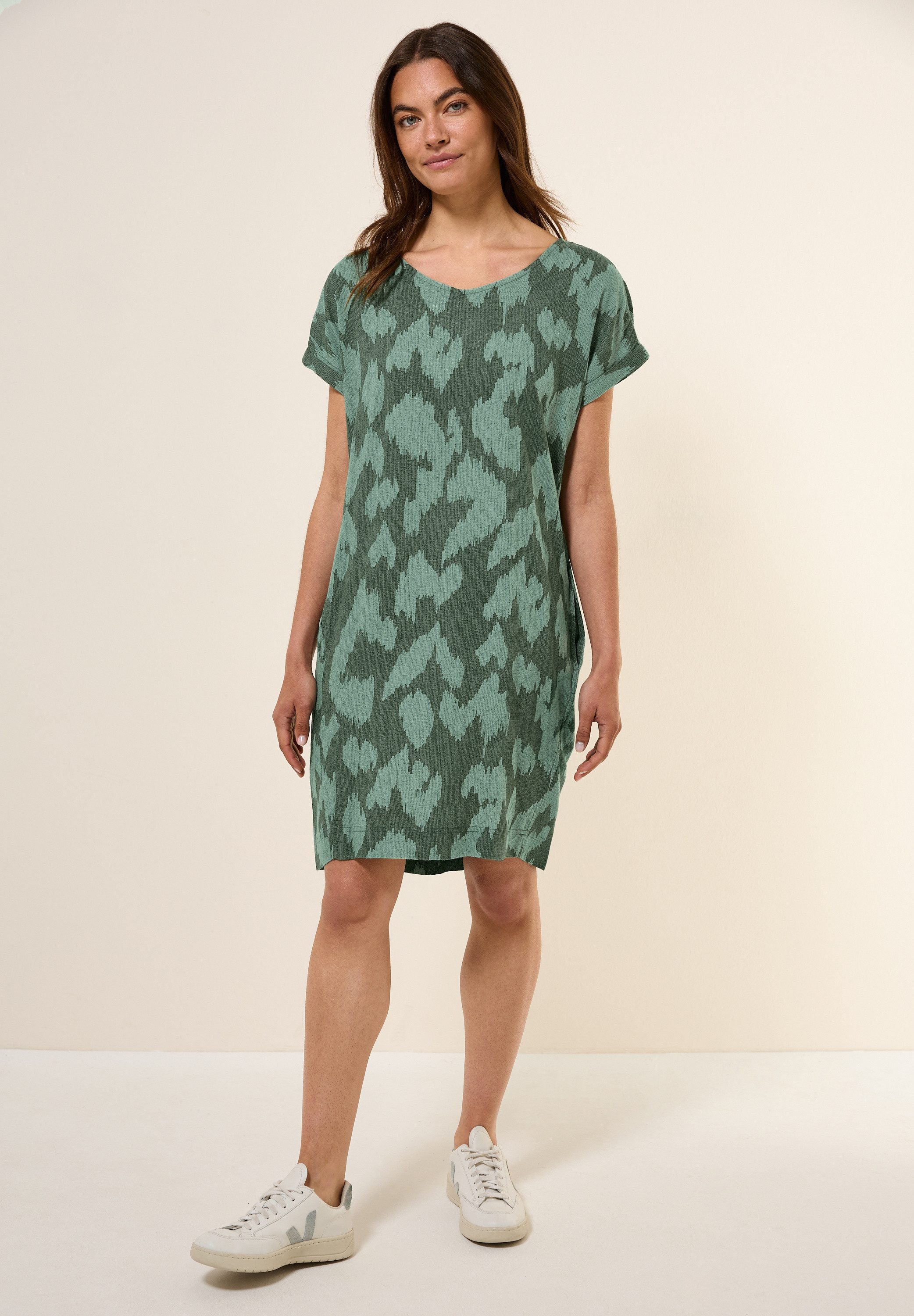 CECIL Shirtkleid mit allover Print günstig online kaufen