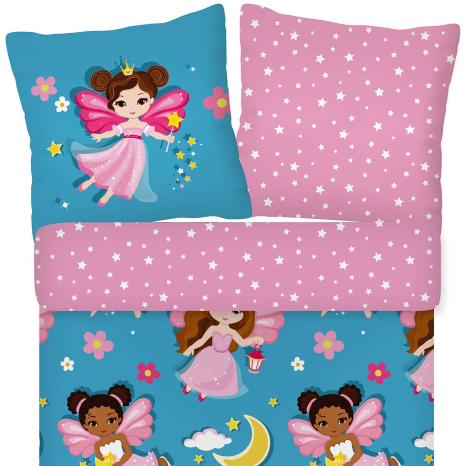 ESPiCO Kinderbettwäsche Fee Trendy Bedding, Renforcé, günstig online kaufen