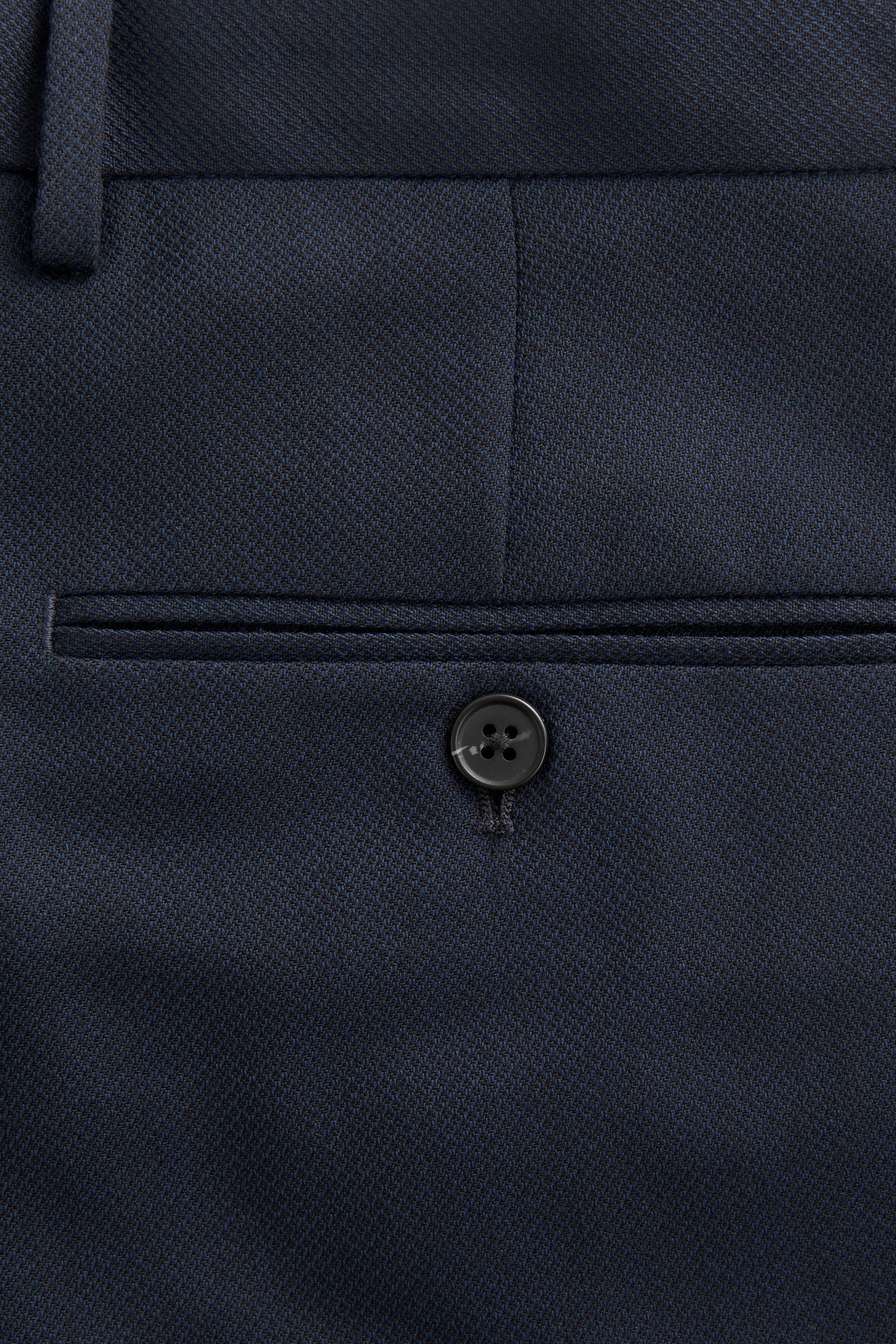 Next Anzughose Strukturierter Anzug: Slim Fit Hose (1-tlg)
