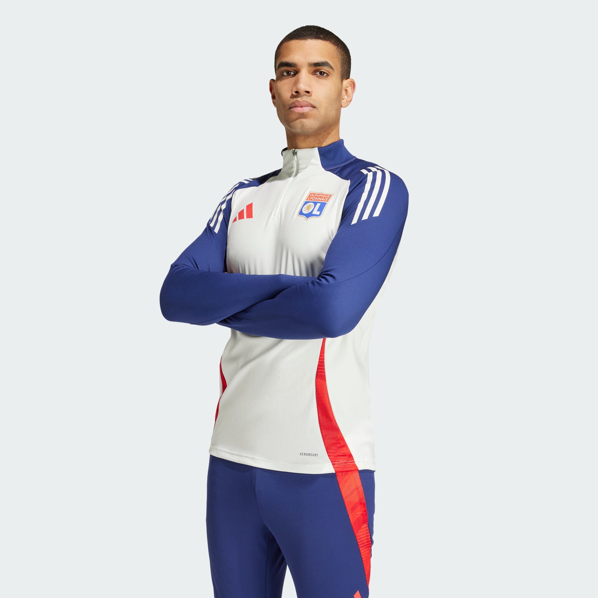 adidas Performance Trainingstop OLYMPIQUE LYON TIRO 24 TRAININGSOBERTEIL