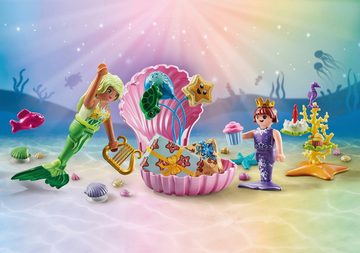 Playmobil® Konstruktions-Spielset Meerjungfrauen-Geburtstagsparty (71446), Princess Magic, (43 St), Made in Europe