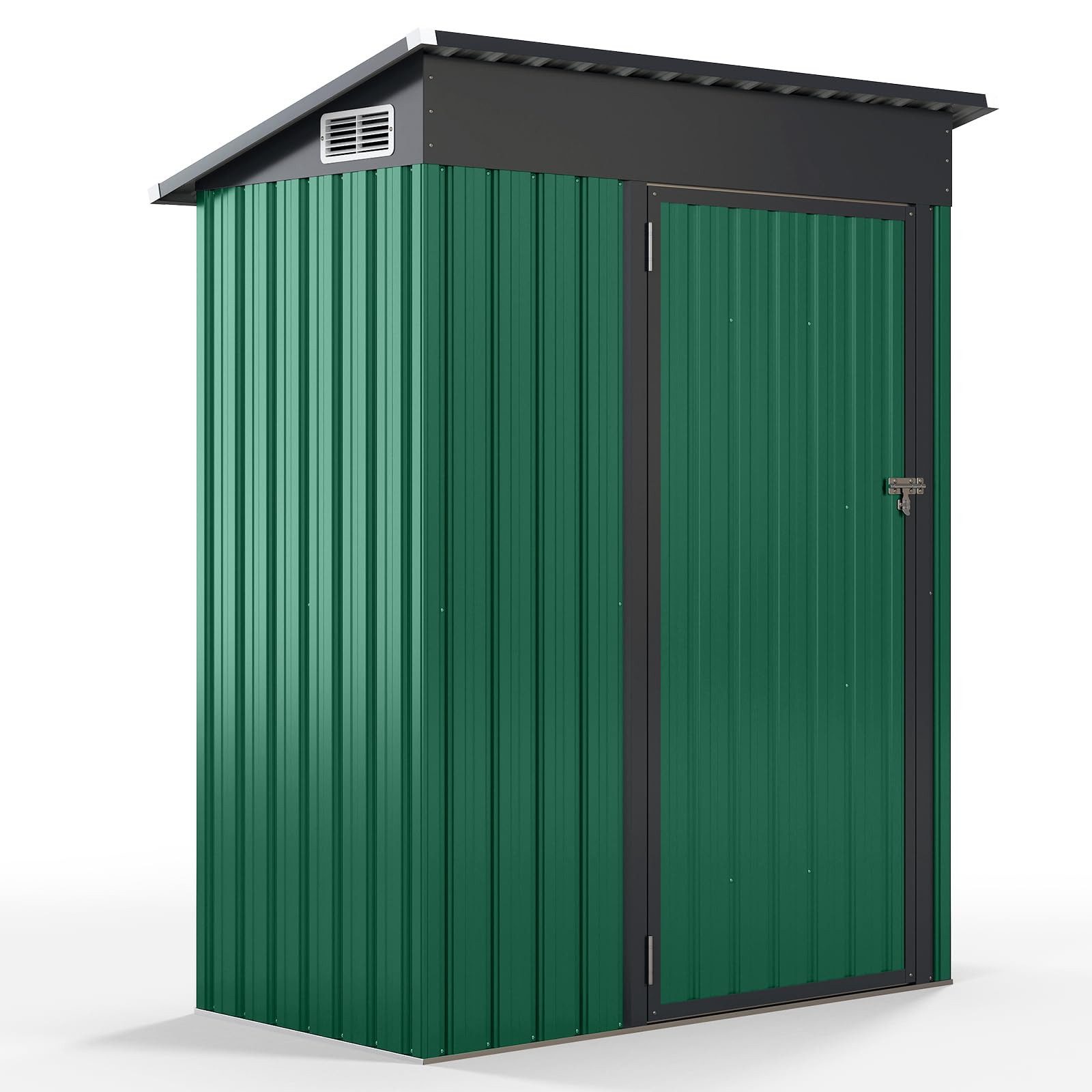 COSTWAY Gerätehaus, mit Pultdach & Tür, günstig online kaufen
