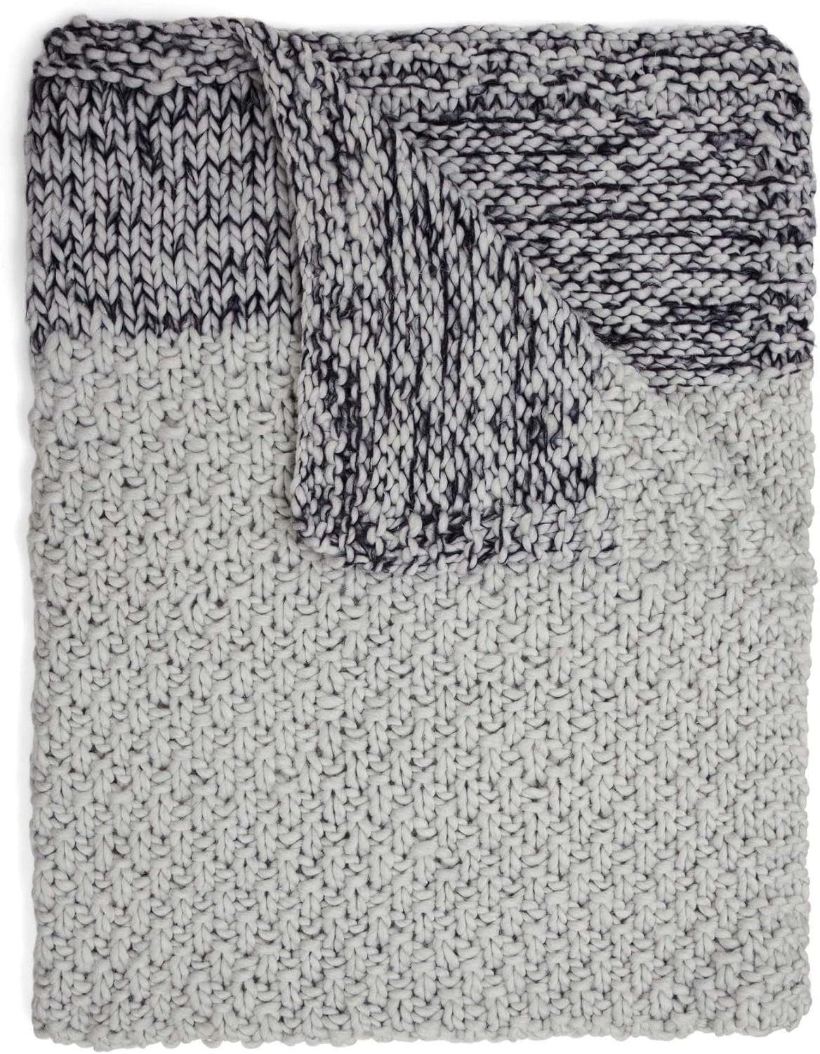 Plaid Maiku Warm Charcoal, Marc O'Polo Home, hautfreundliche kuscheldecke frei von schädlichen Stoffen