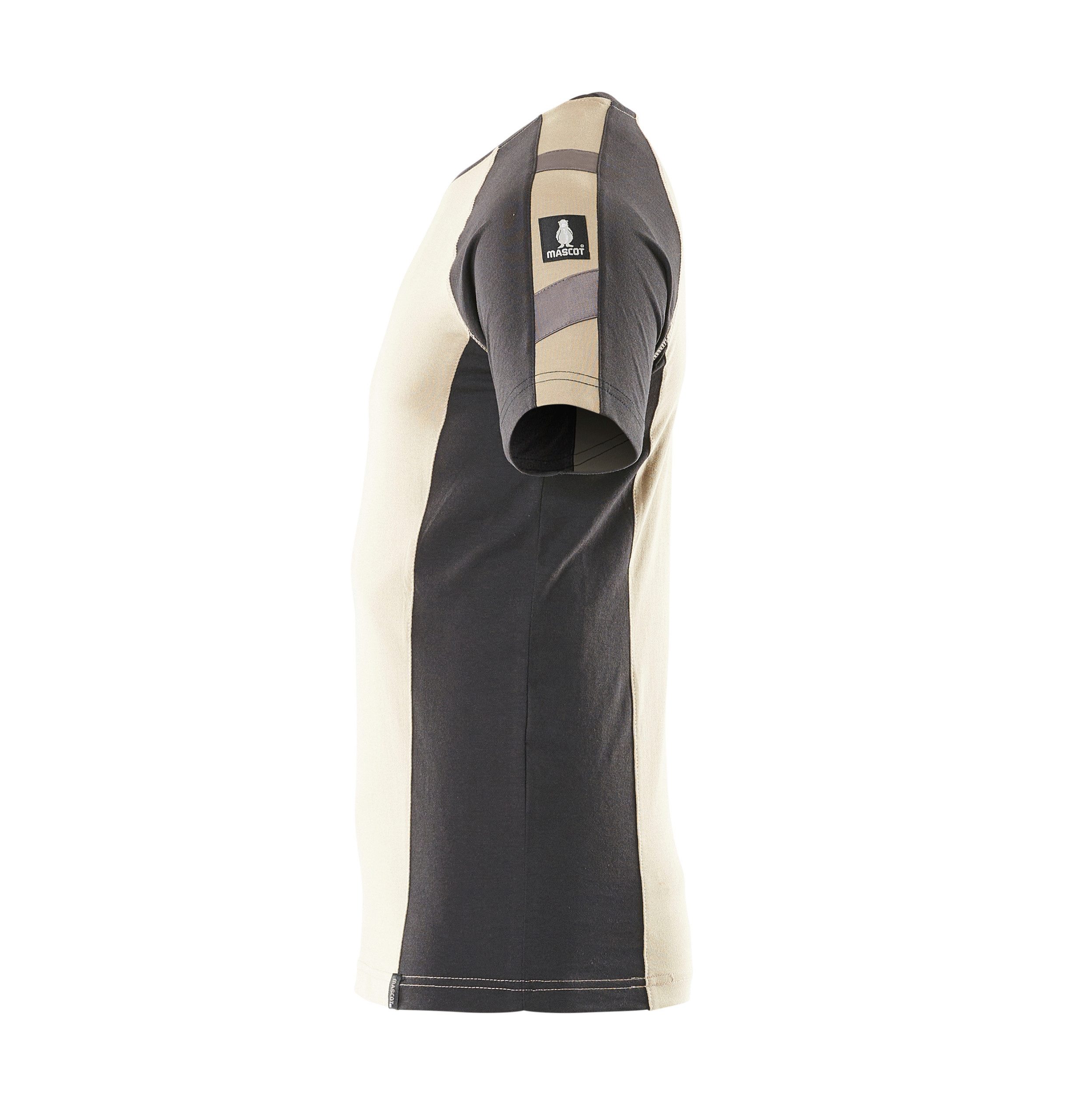 Mascot T-Shirt MASCOT® Potsdam T-shirt hellkhaki/schwarz günstig online kaufen