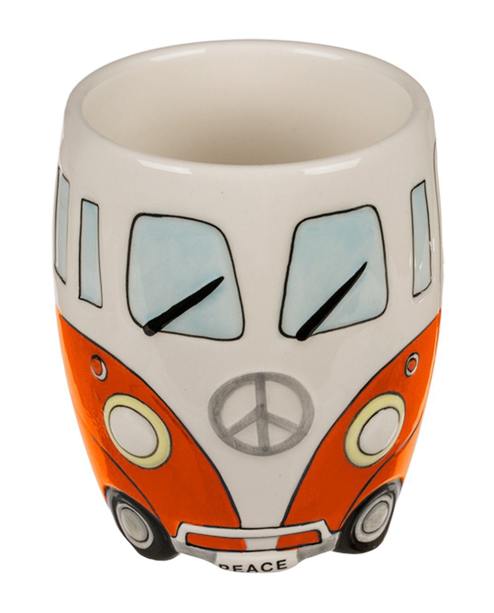 Haus und Deko Geschirr-Set »Tasse Camper Bus Keramik-Becher Kaffeetasse  Peace« (1-tlg), Keramik online kaufen | OTTO