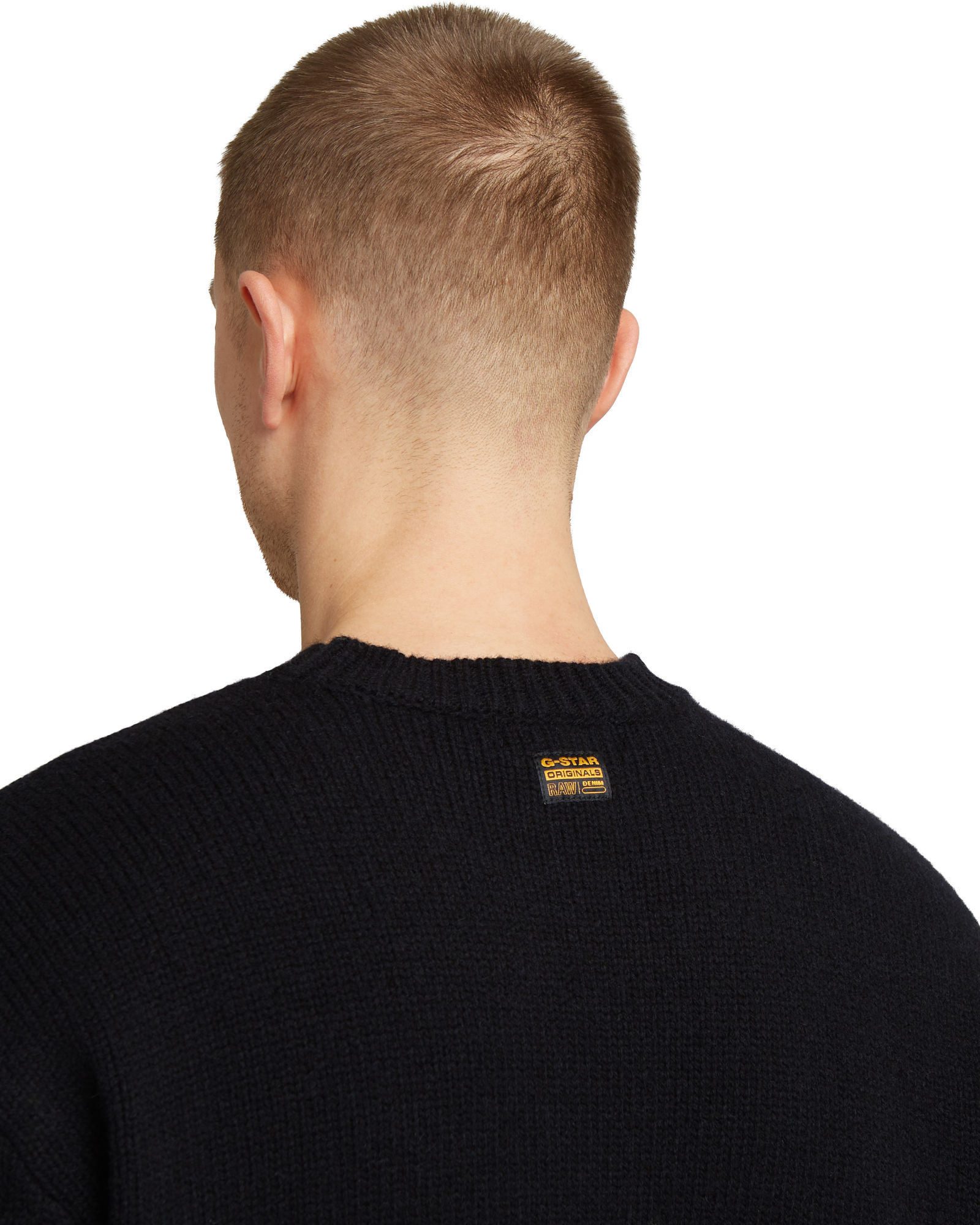 G-STAR Longpullover G Logo Relaxed Knit Pullover