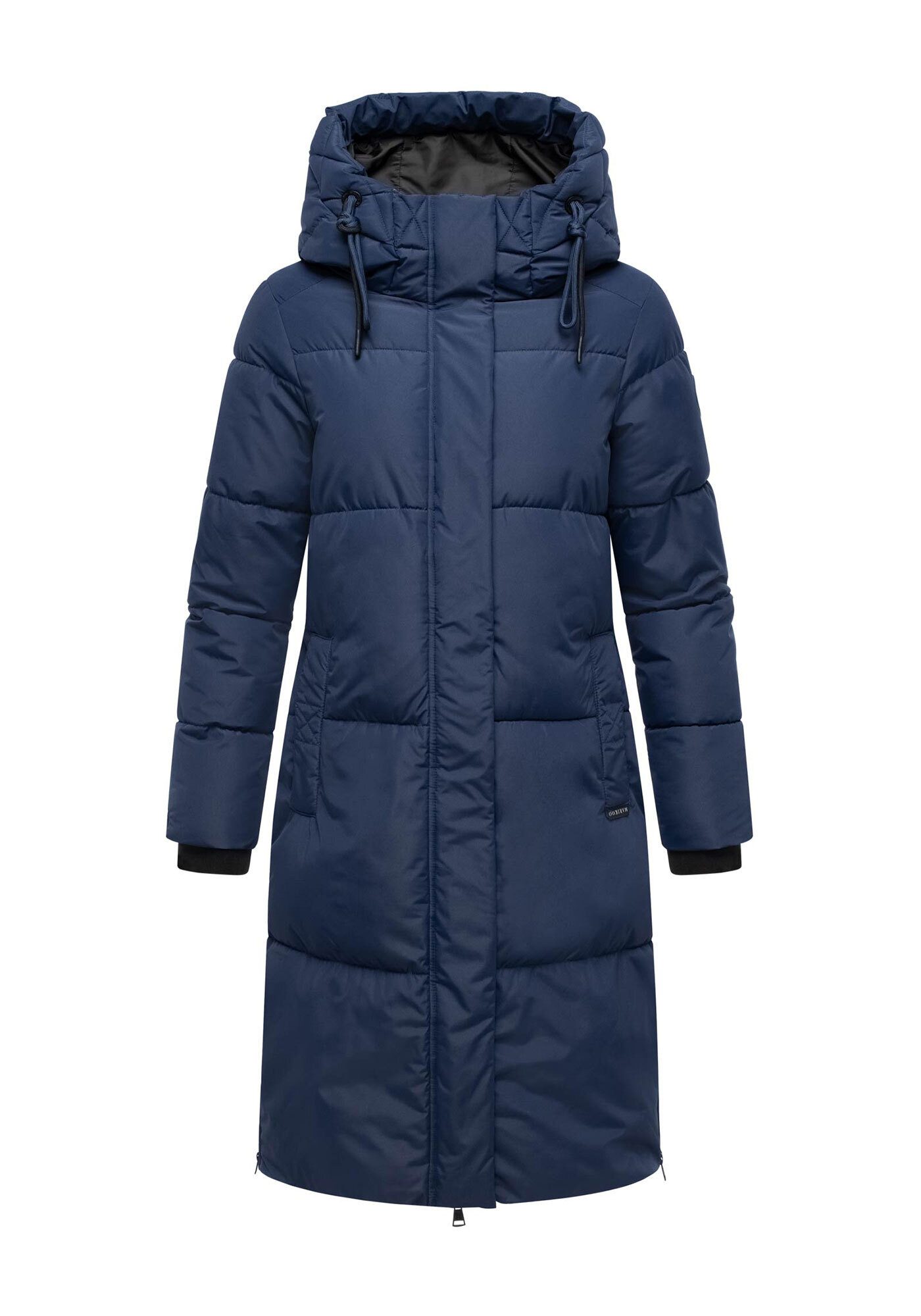 Marikoo Winterjacke Michikoo Extra langer Schnitt mit seitlichen Gehschlitzen – Bild 5 von 5