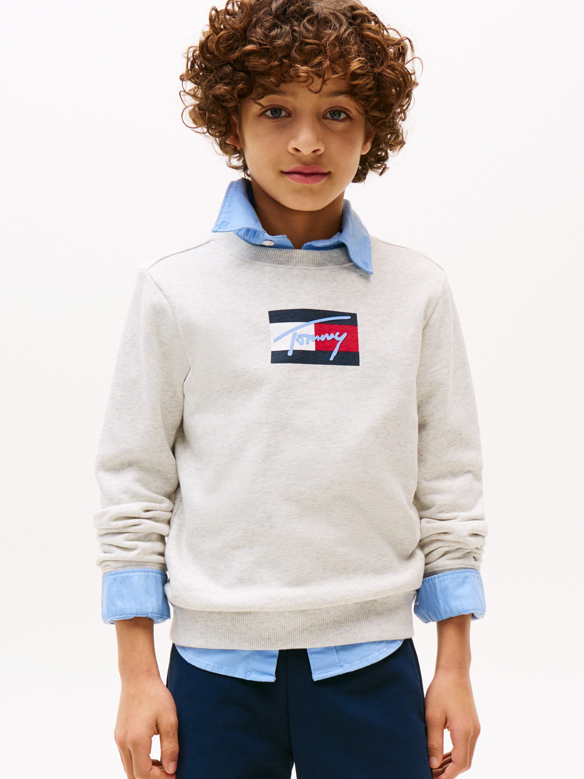 Tommy Hilfiger Sweatshirt TOMMY SCRIPT FLAG günstig online kaufen