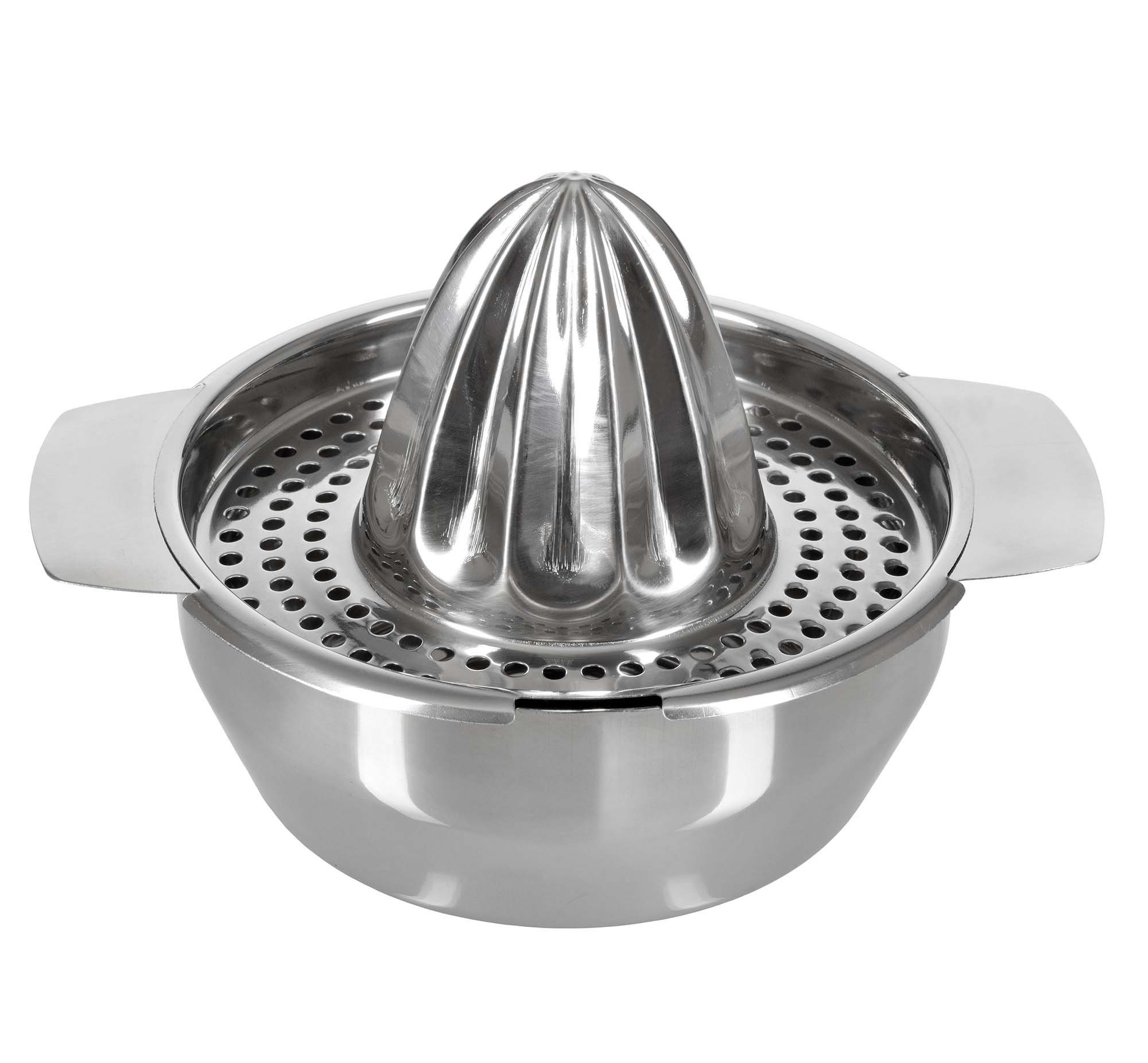 Zitruspresse GRÄWE Zitronen- /Orangenpresse, Edelstahl 18/10