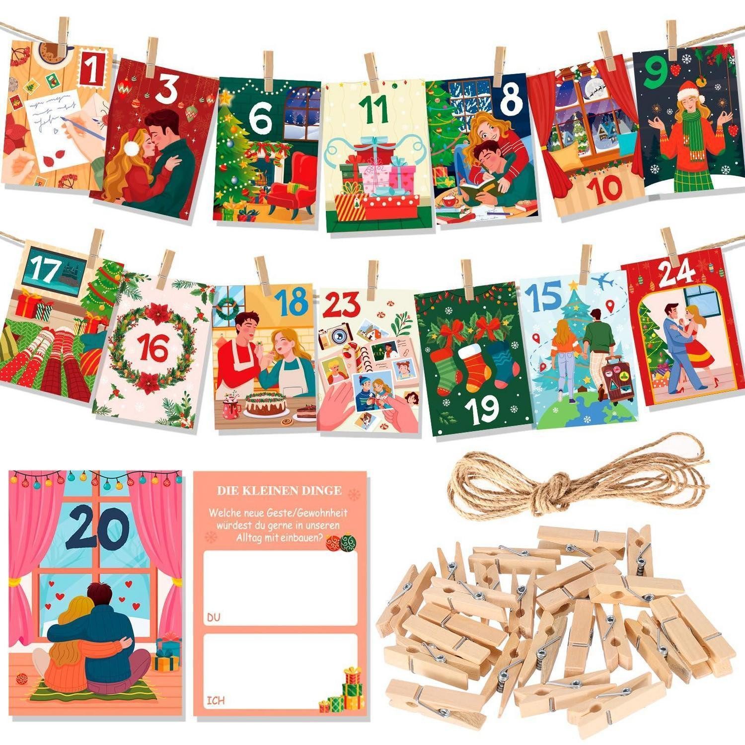 LuxusKollektion Adventskalender Adventskalender Paare 2026 romantisch