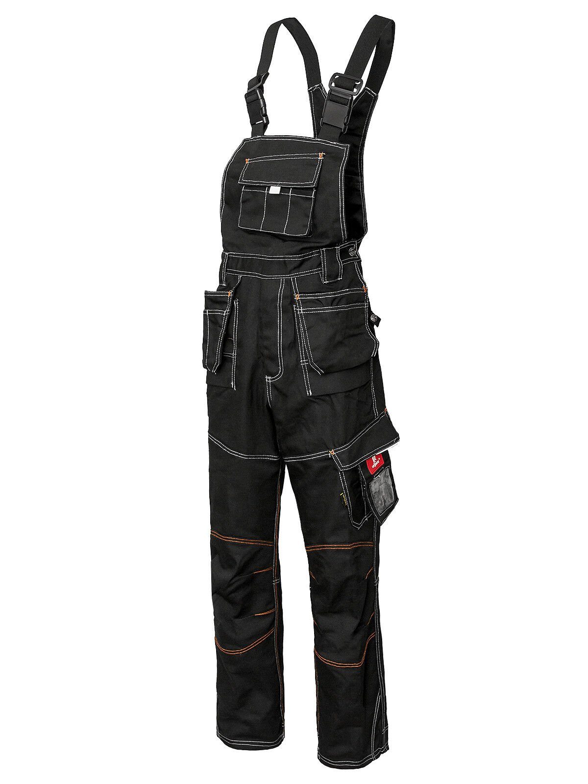 Urgent Arbeitslatzhose Arbeitslatzhose Sicherheitshose Schutzhose Workwear schwarz URGB – Bild 4 von 5