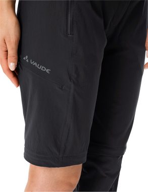 VAUDE Trekkinghose Wo Farley Stretch ZO T-Zip Pan black