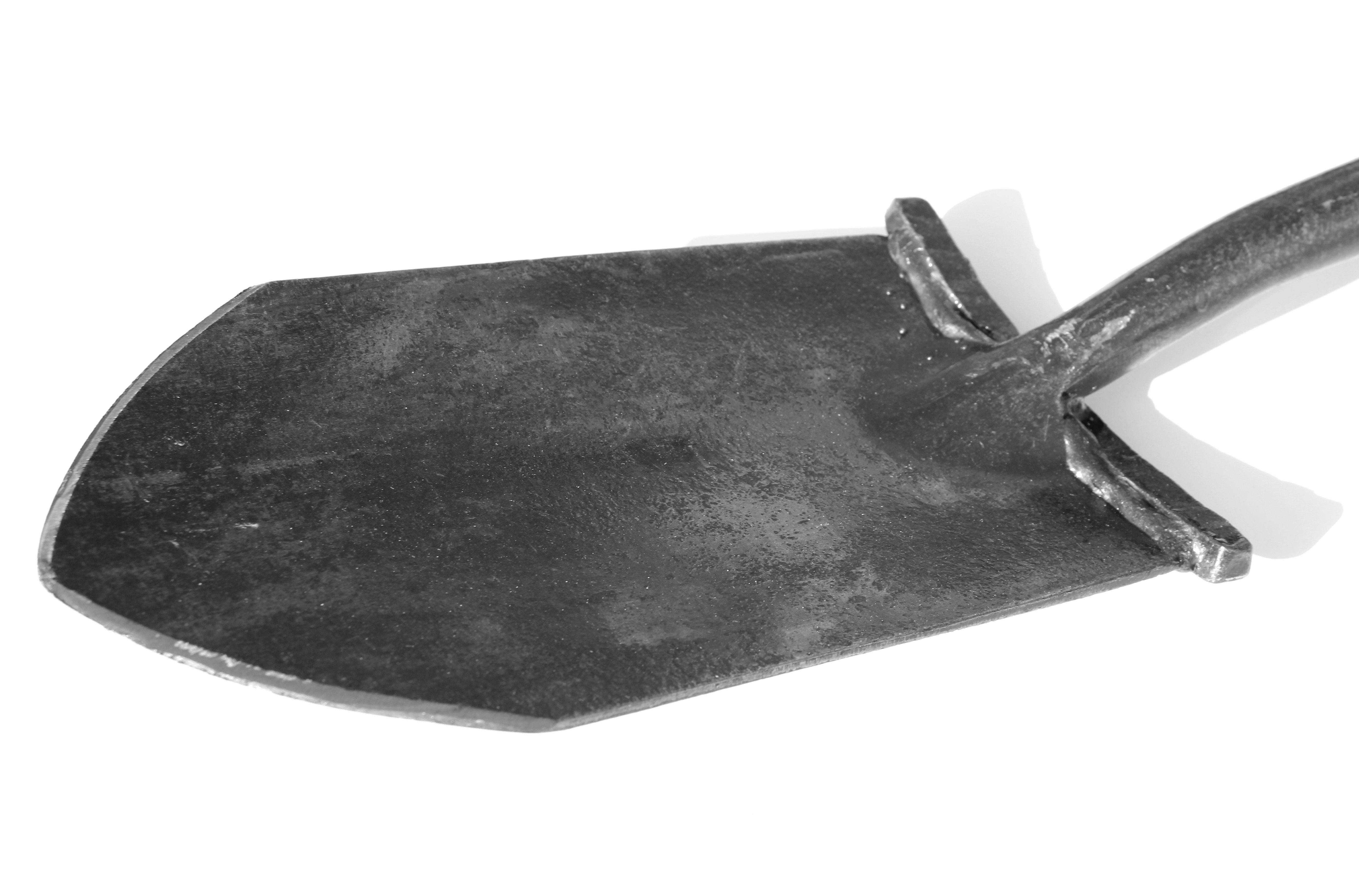 Krumpholz Spaten Spitzspaten (aus einem und (80 cm) 1770 Nr. geschmiedet) Eschen-T-Stiel mit Form" Stück Tritt Stahl "Englische