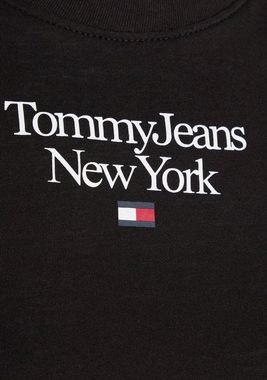 Tommy Jeans Kurzarmshirt TJW BBY ESSENTIAL LOGO 1 SS mit Tommy Jeans Label-Druck auf Brusthöhe