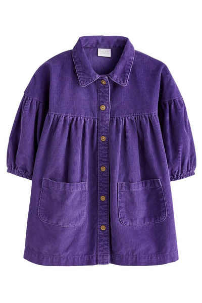 Next Blusenkleid Hemdkleid aus Baumwolle (1-tlg)