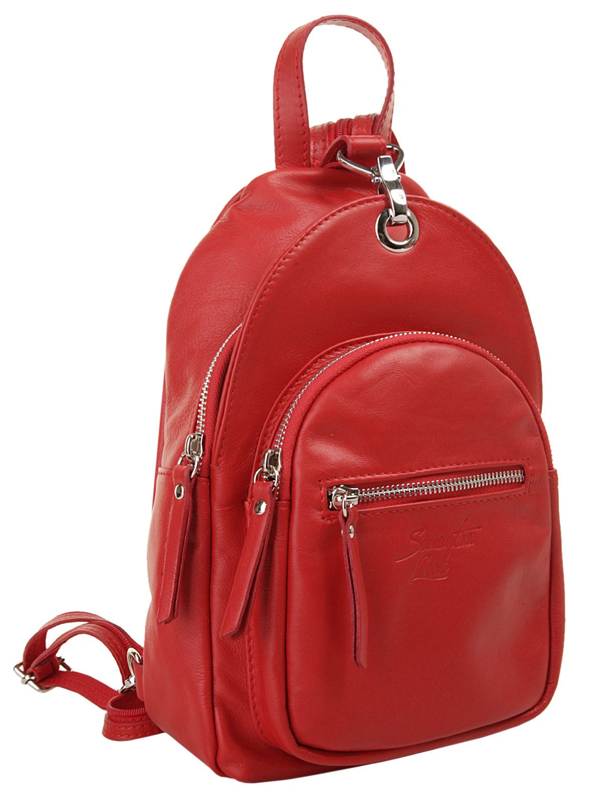 Samantha Look Cityrucksack, echt Leder, Made in Italy günstig online kaufen