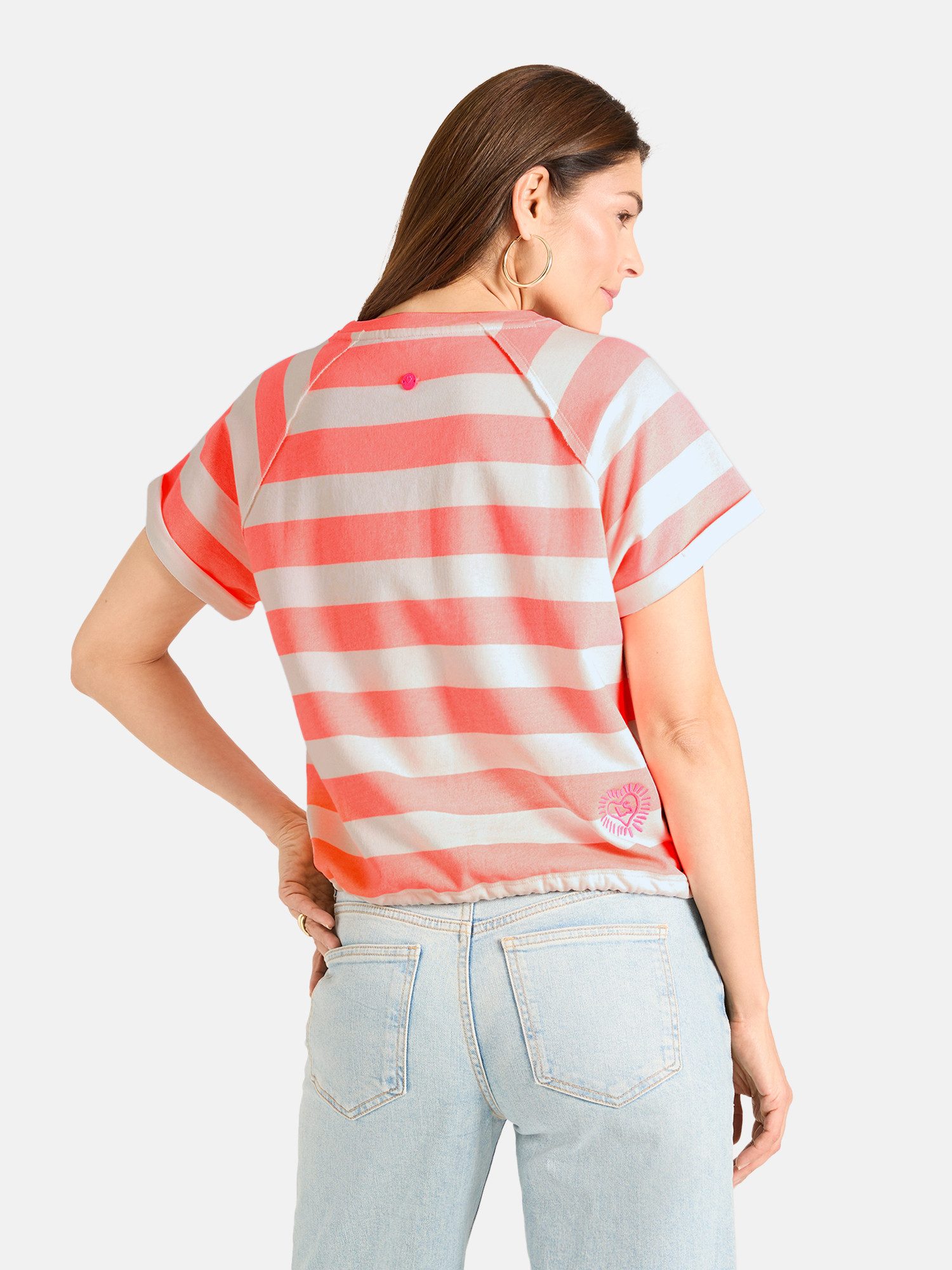 Lieblingsstück T-Shirt SallyL mit Bindeband im Saum