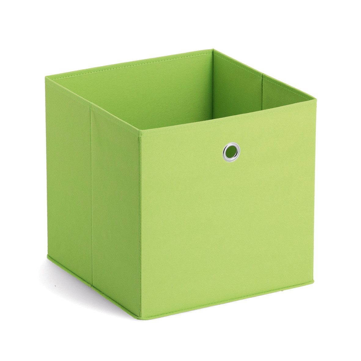 Zeller Present Aufbewahrungsbox, Vlies, grün, 32 x 32 x 32 cm