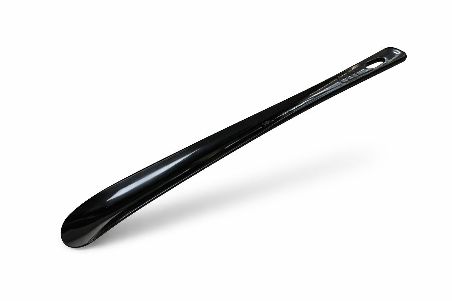 TelMo Schuhlöffel 3er Pack Schuhlöffel aus Kunststoff 35cm Schwarz / Schwarz / Schwarz