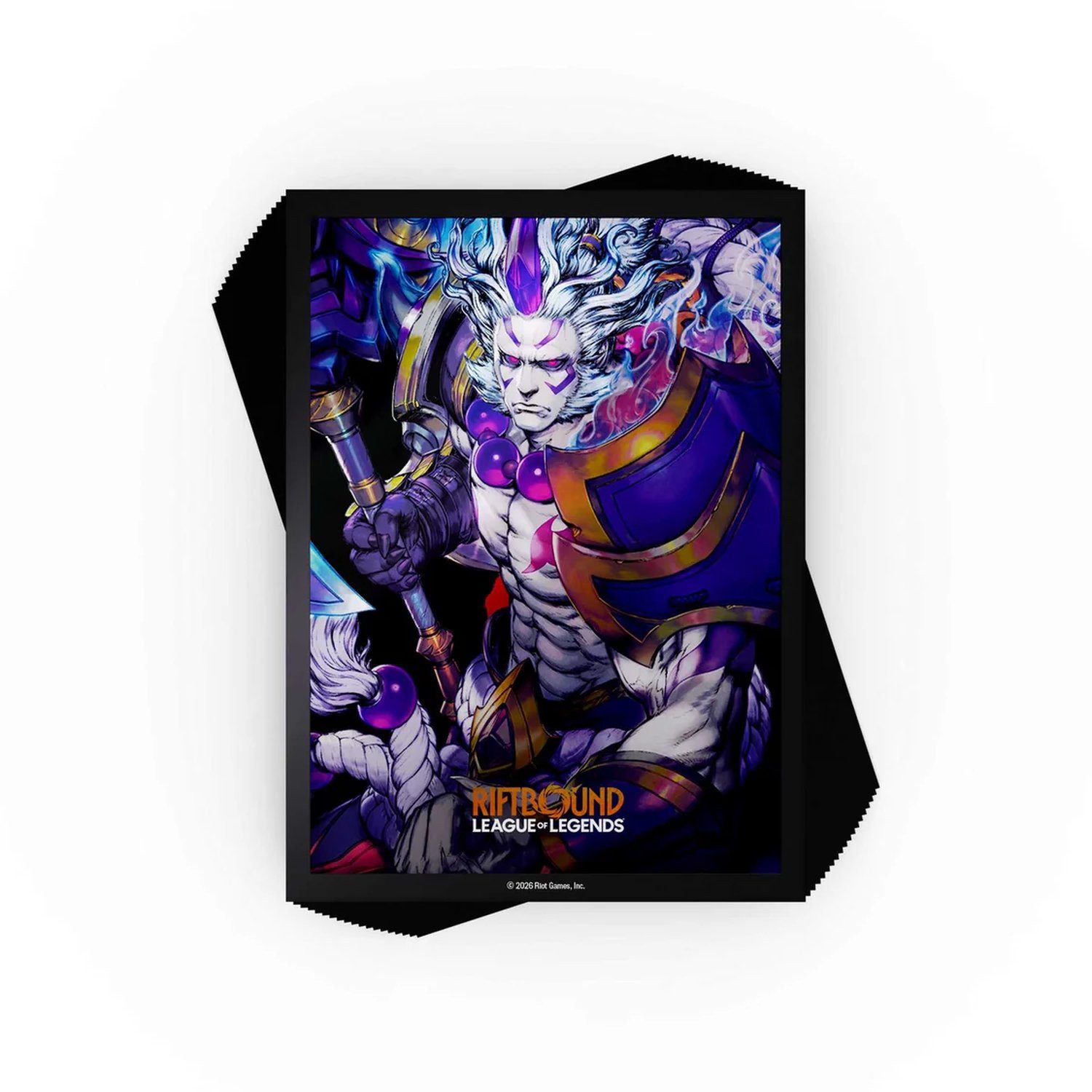 Asmodee Spiel Riftbound League of Legends Art Sleeves 100 Stück ab 14 Jahren