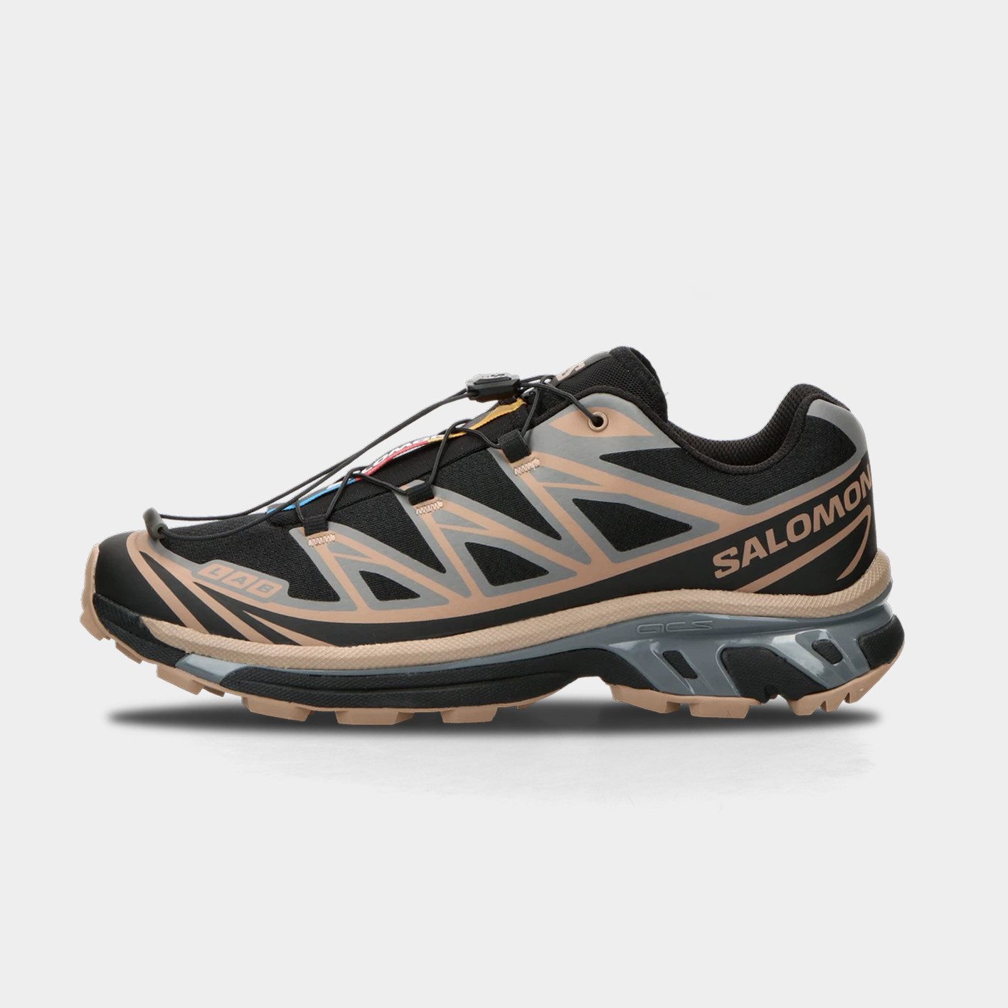 Salomon Salomon XT-6 Black Portabella Brown Sneaker günstig online kaufen