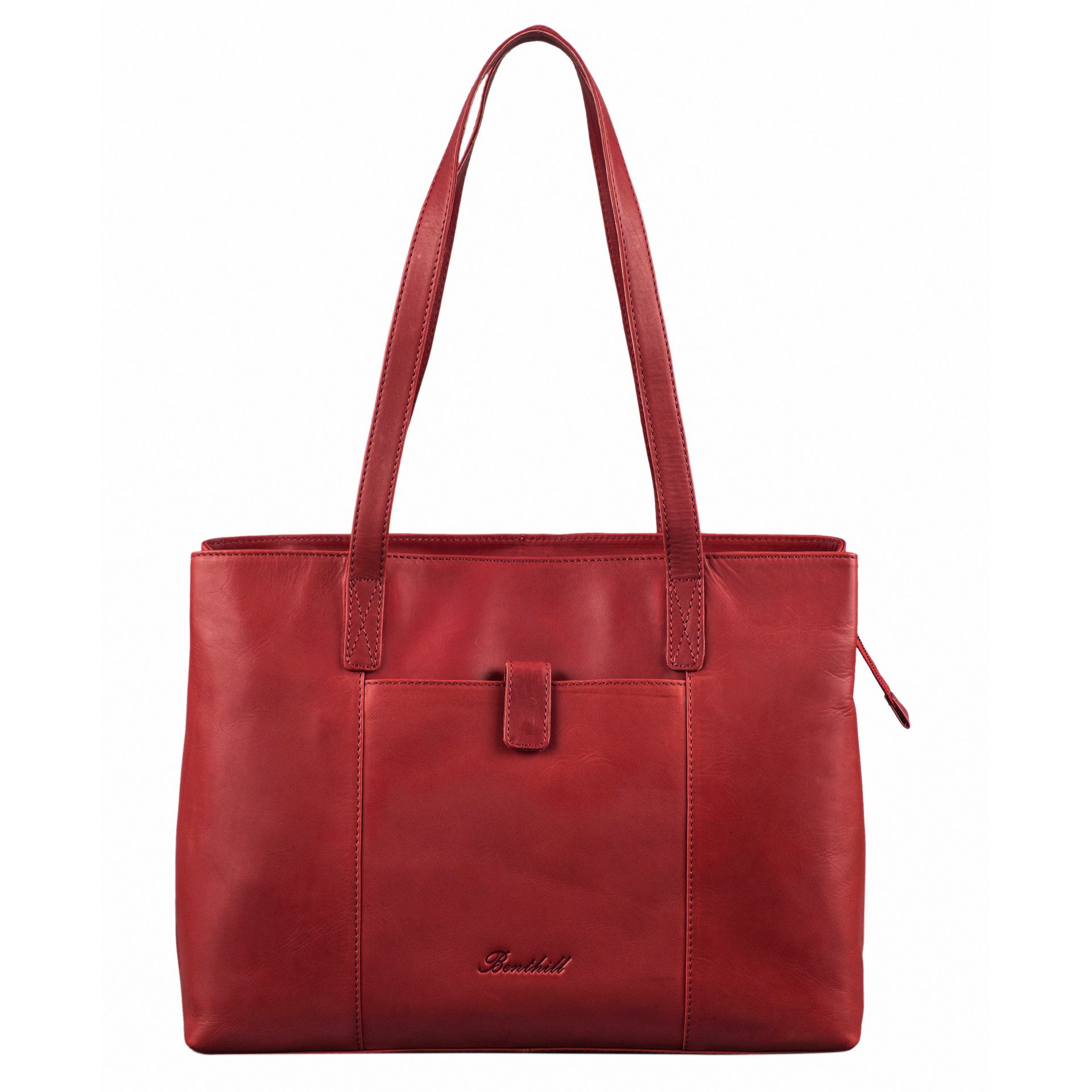 Benthill Henkeltasche Echt Leder Damen Tasche Handtasche Große Vintage Umhä günstig online kaufen