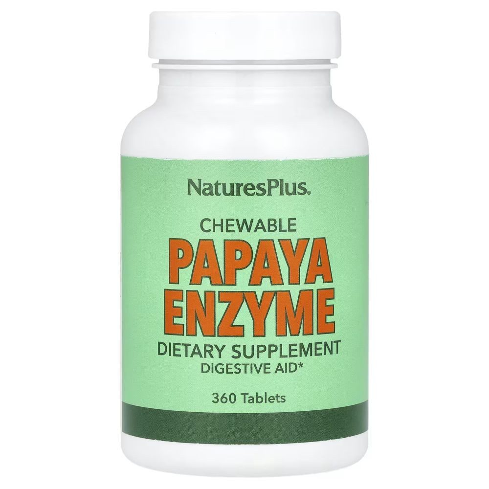 Natures Plus NaturesPlus, Chewable Papaya Enzyme, 360 Tabletten Tabletten