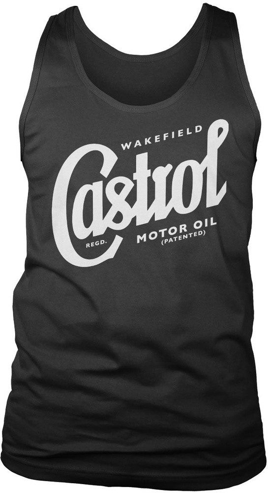 Castrol T-Shirt Castrol Script Logo Tank Top