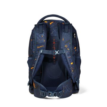 Satch Schulranzen Schulrucksack-Set PACK Urban Journey 3-teilig (3-teilig), ergonomisch, ab 5. Klasse, Körpergrößen anpassbar