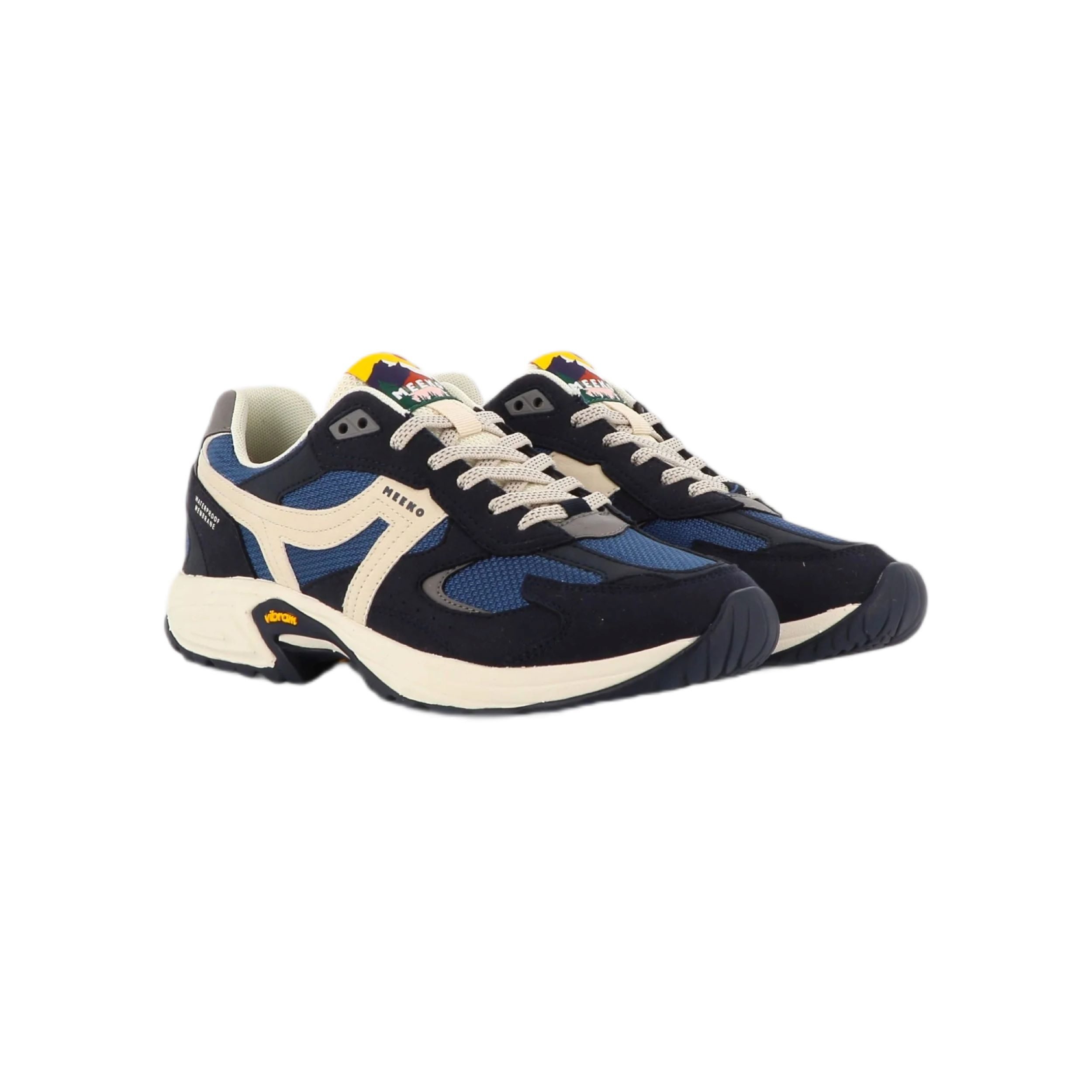 Meeko Capra Navy (wasserdicht) dunkelblau/schwarz/cream Herren Sneaker