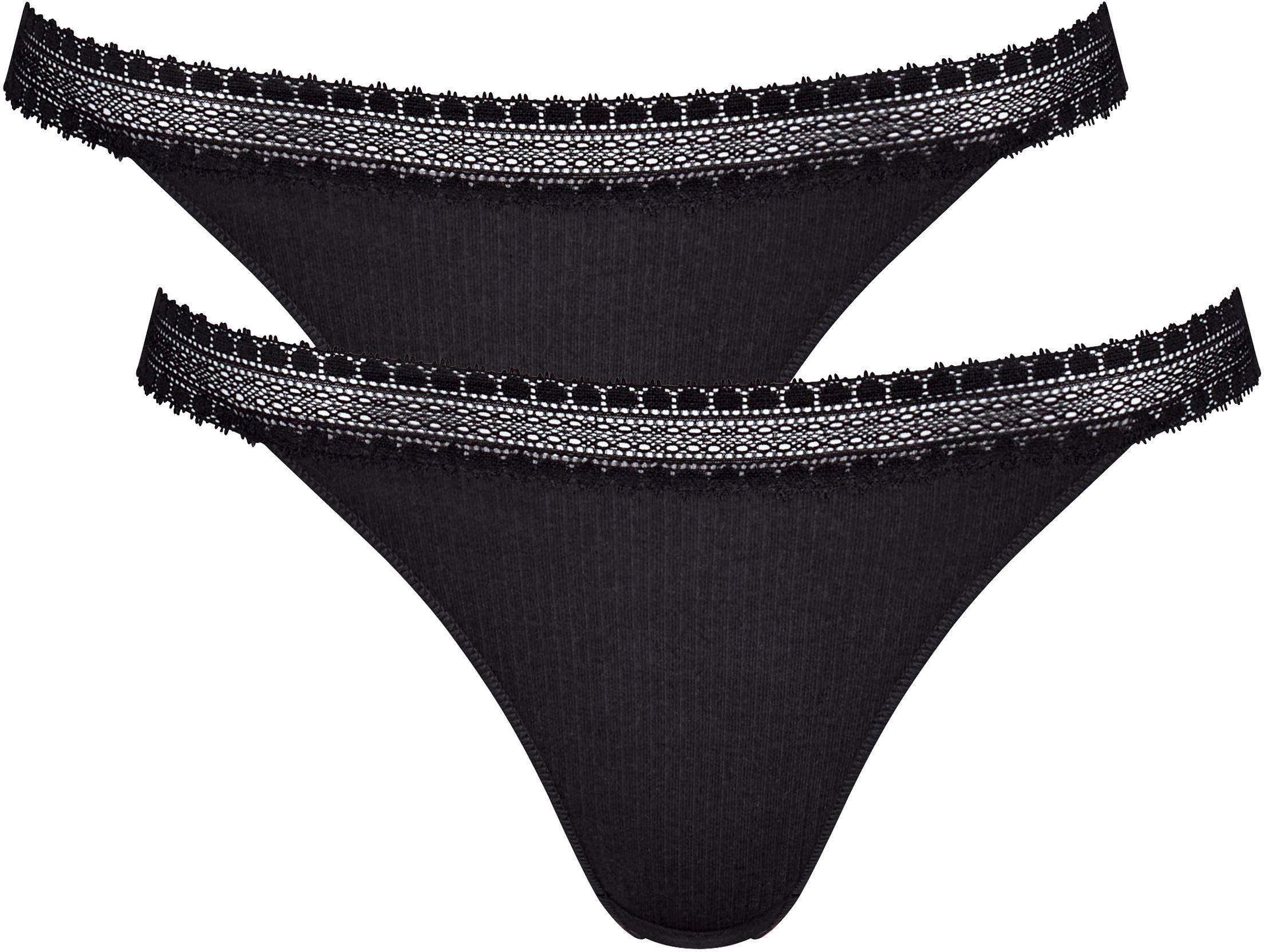 Slip GO Ribbed R Tanga C2P