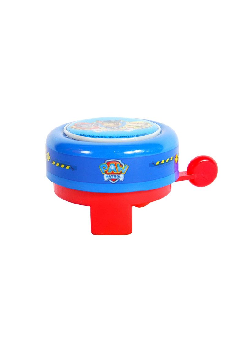 PAW PATROL Fahrradklingel Kinder Jungen Fahrradglocke Schelle, mit Chase, Marshall und Rubble