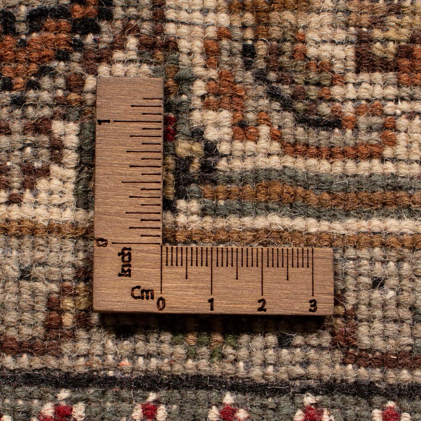 Orientteppich Perser - mm, Zertifikat - 193 beige, Täbriz Handgeknüpft, cm Höhe: morgenland, mit rechteckig, x Einzelstück 10 123 Wohnzimmer, 
