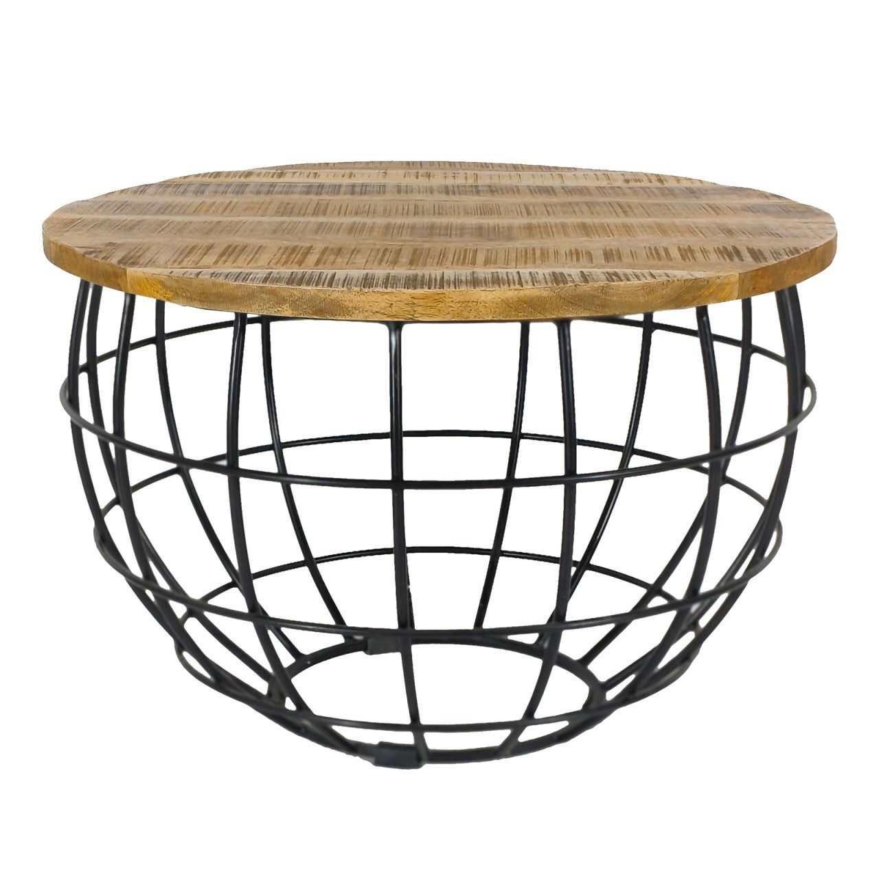 tinkaro Couchtisch ERDET Altholz/Eisen Natur (1-St). Reduzierter Preis € 131,95. Unverbindliche Preisempfehlung € 158,95
