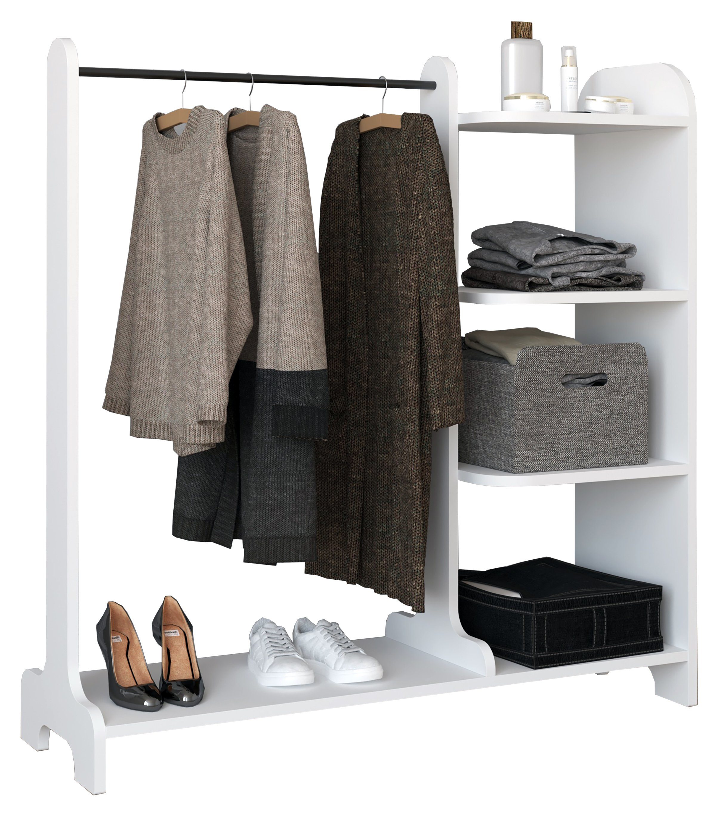 VCM Kleiderschrank Offener begehbarer Kleiderschrank Regal günstig online kaufen