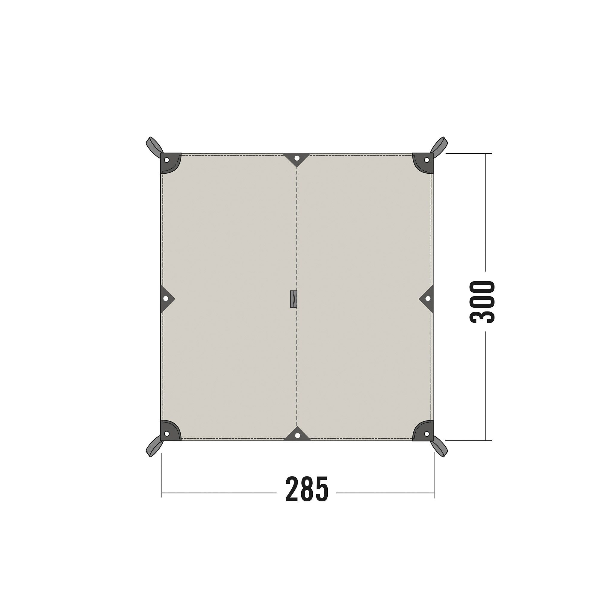 TATONKA® Sonnensegel Tarp 2 TC Tarp