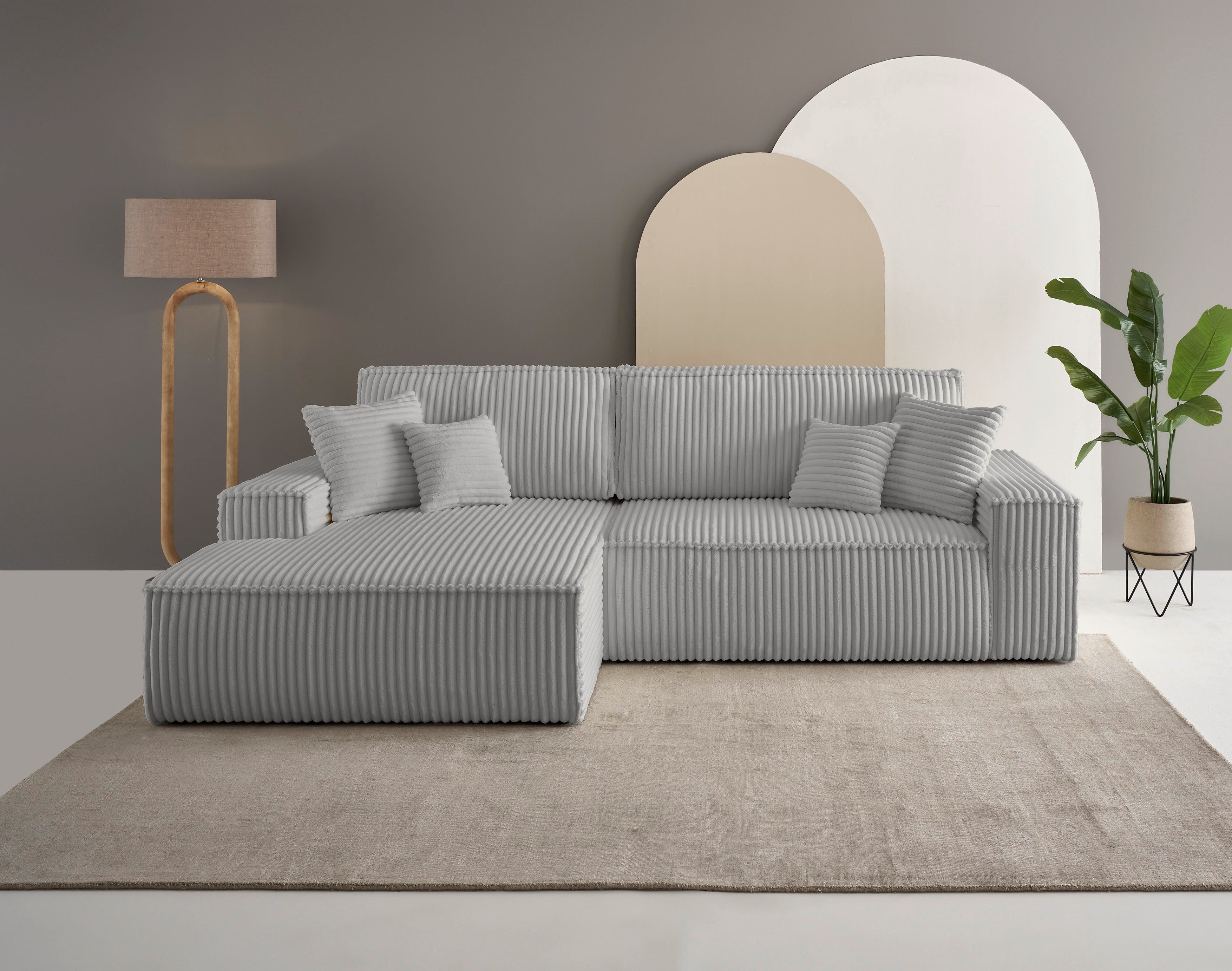 andas Ecksofa FINNLEY Schlafsofa 267 cm, günstig online kaufen