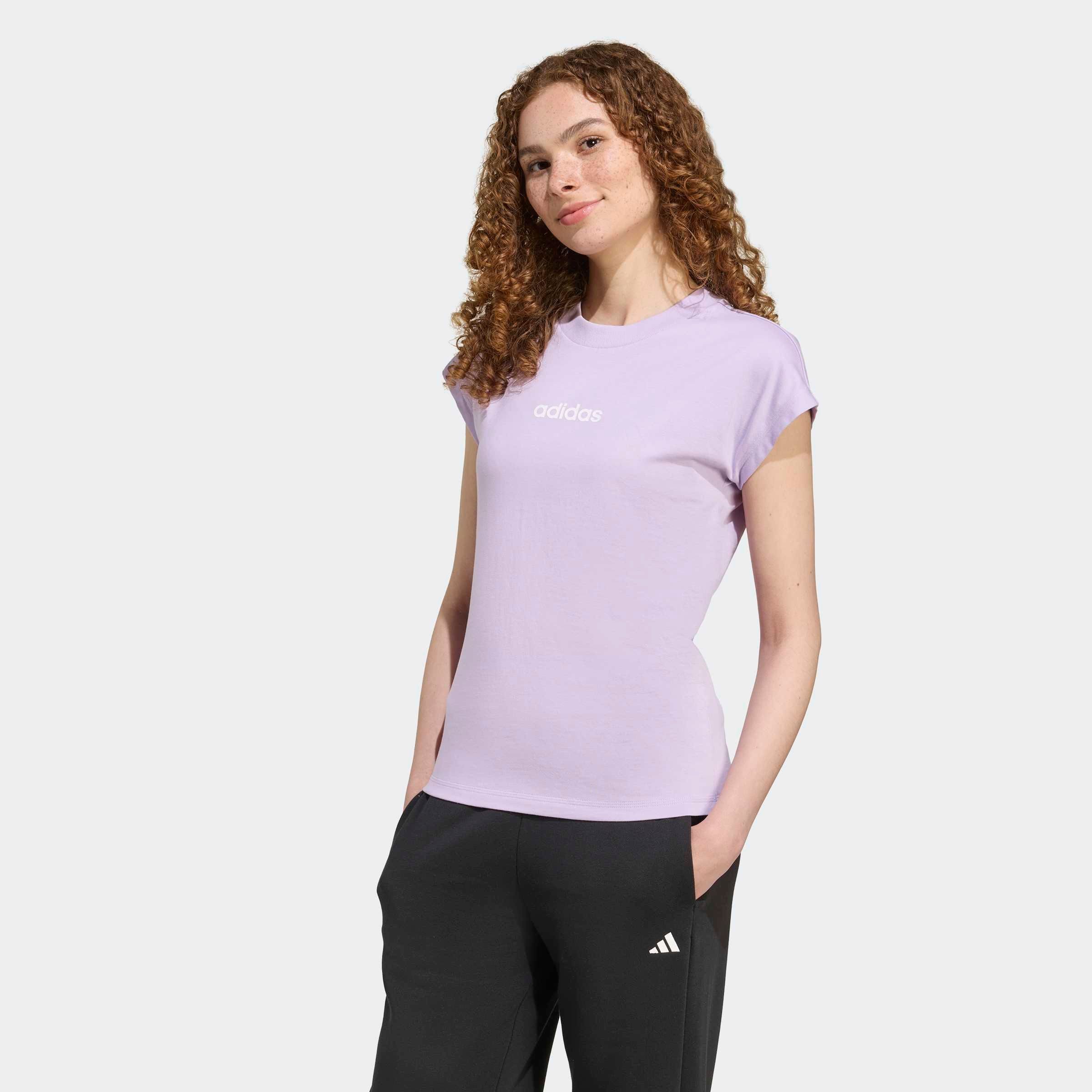 adidas Sportswear T-Shirt W LIN SJ T sportlicher Stil, Kurzarm, ohne Versch günstig online kaufen