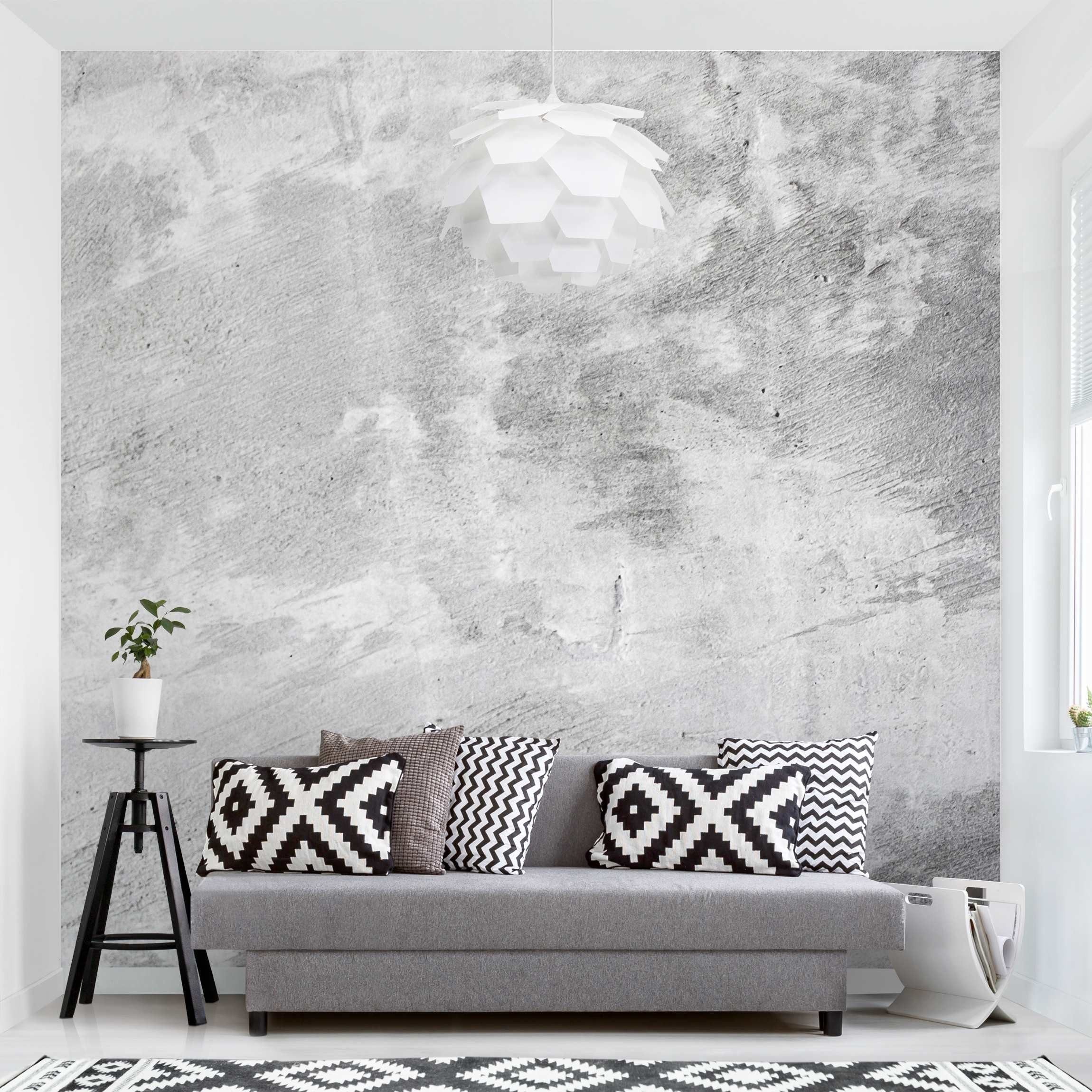 Bilderdepot24 Vliestapete Beton Industrie-look Betonoptik Betonoptik Tapete Industrial Rustikal, Glatt, Matt, (Vliestapete inkl. Kleister oder selbstklebend), Wohnzimmer Schlafzimmer Küche Flur Fototapete Motivtapete Wandtapete
