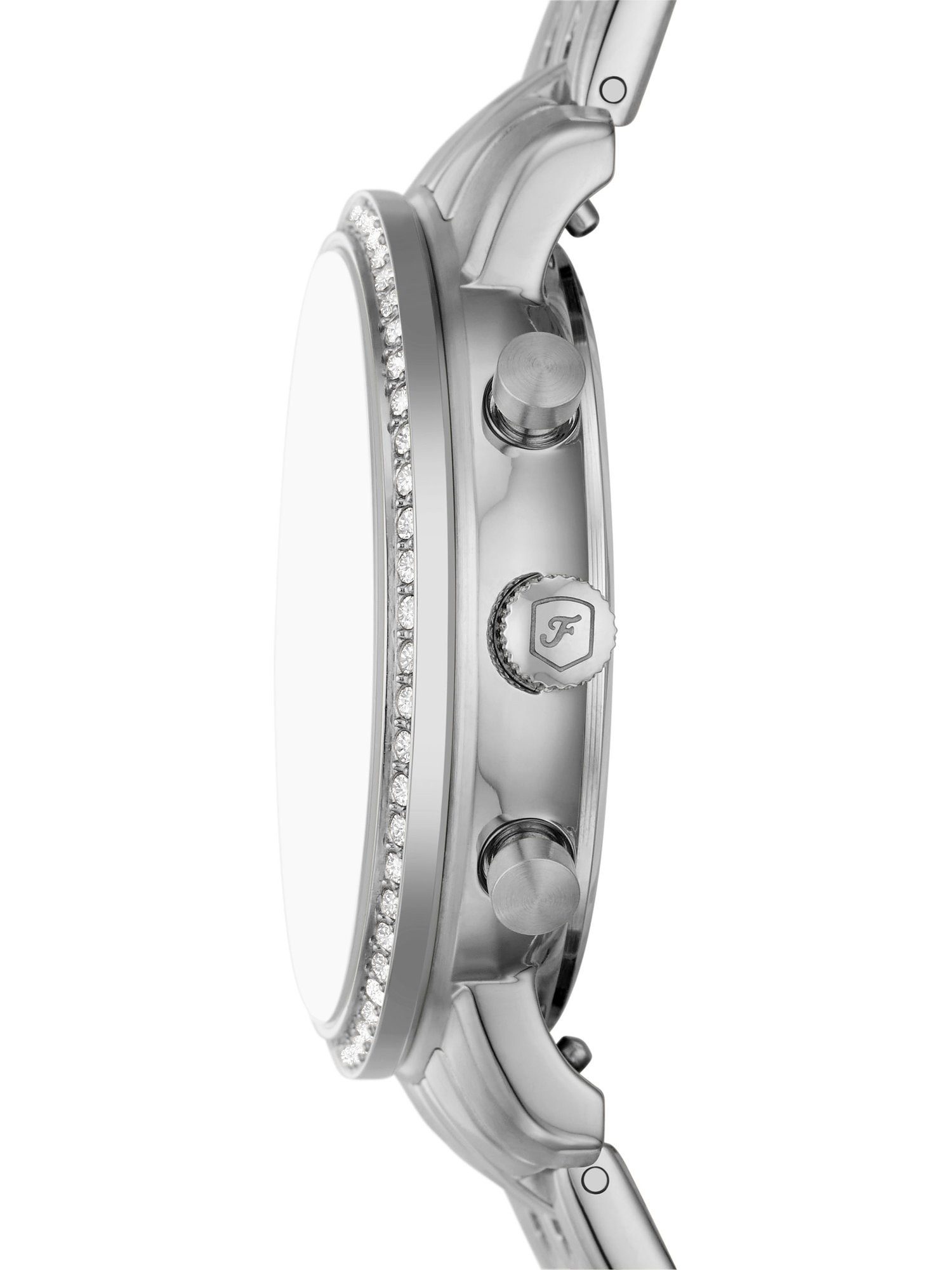 Fossil Chronograph Fossil Damen-Uhren Analog Quarz