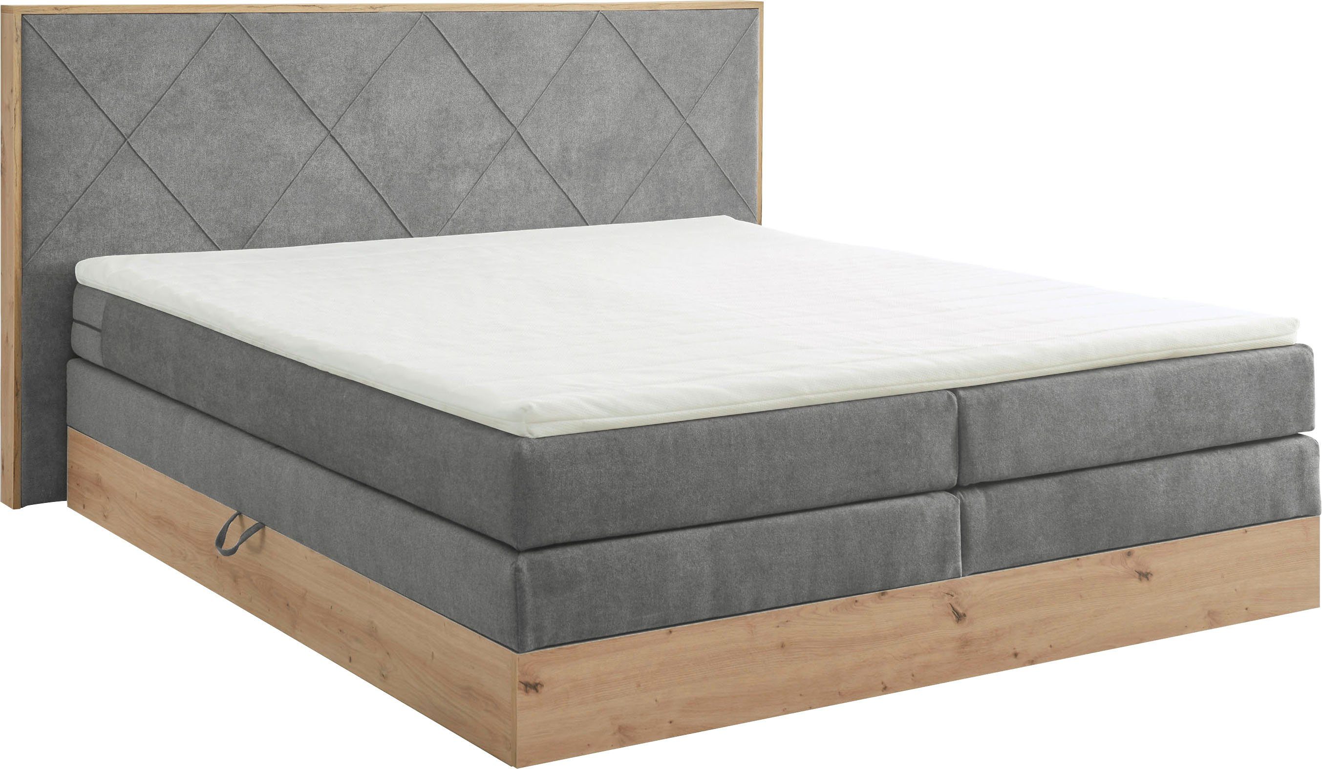 ED EXCITING DESIGN Boxspringbett Bellevue, inkl. günstig online kaufen
