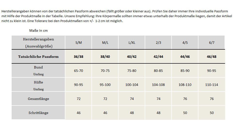 mit elastischem Bund, Hose Größen Weiß in erhältlich Aurela Capri Damen großen Caprijeans Caprihose Damenmode leiche Sommer