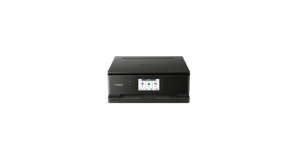 Canon PIXMA TS8750 EUR SCHWARZ Multifunktionsdrucker, (Automatischer Duplexdruck)