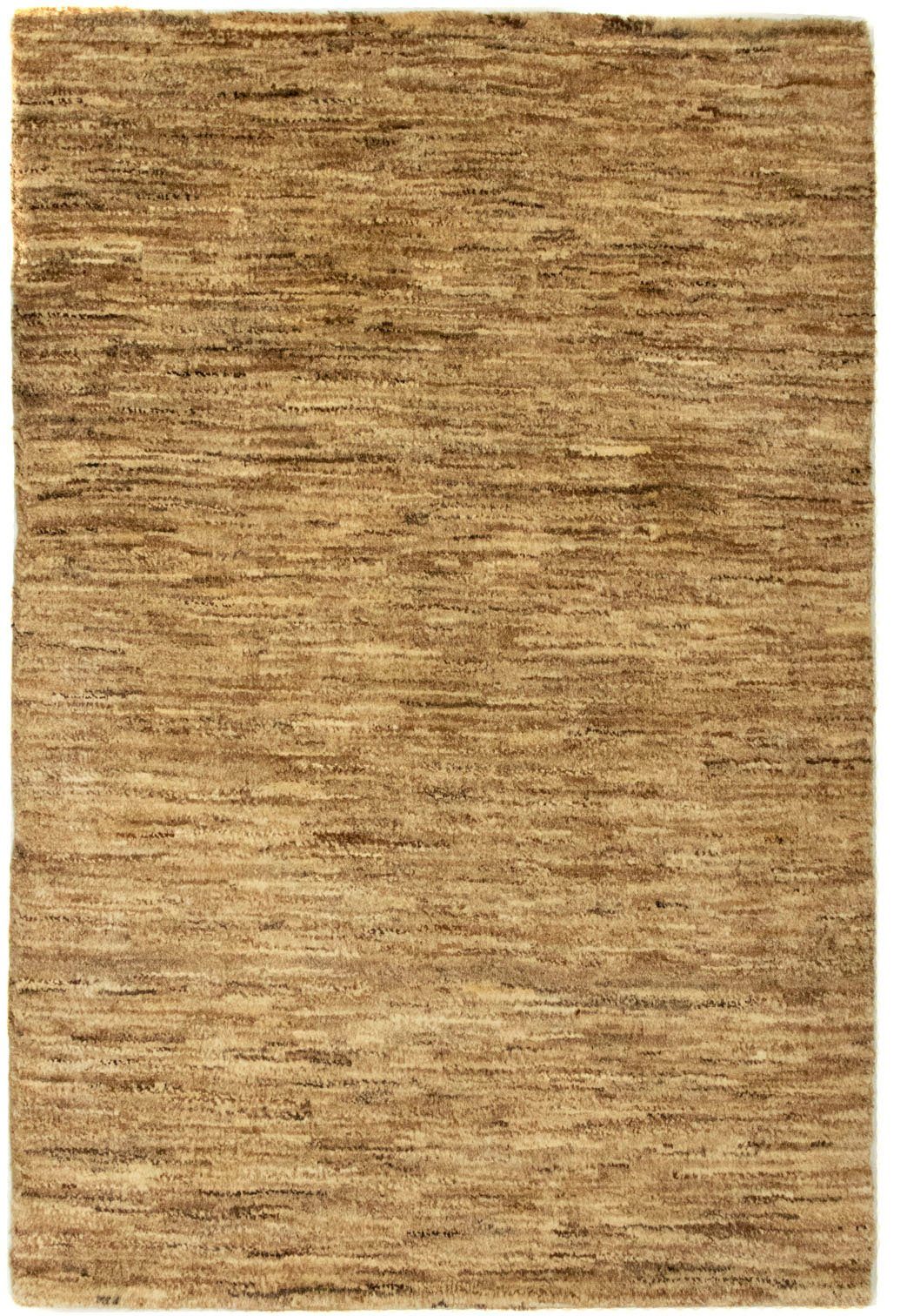 Teppich Wollteppich Gabbeh morgenland, mm, handgeknüpft natur, Höhe: rechteckig, 18 handgeknüpft