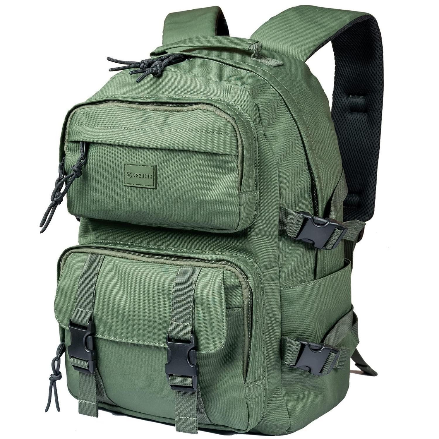 LuxusKollektion Schulrucksack Schulrucksack Damen/Jungen Grün 15 Zoll Laptop