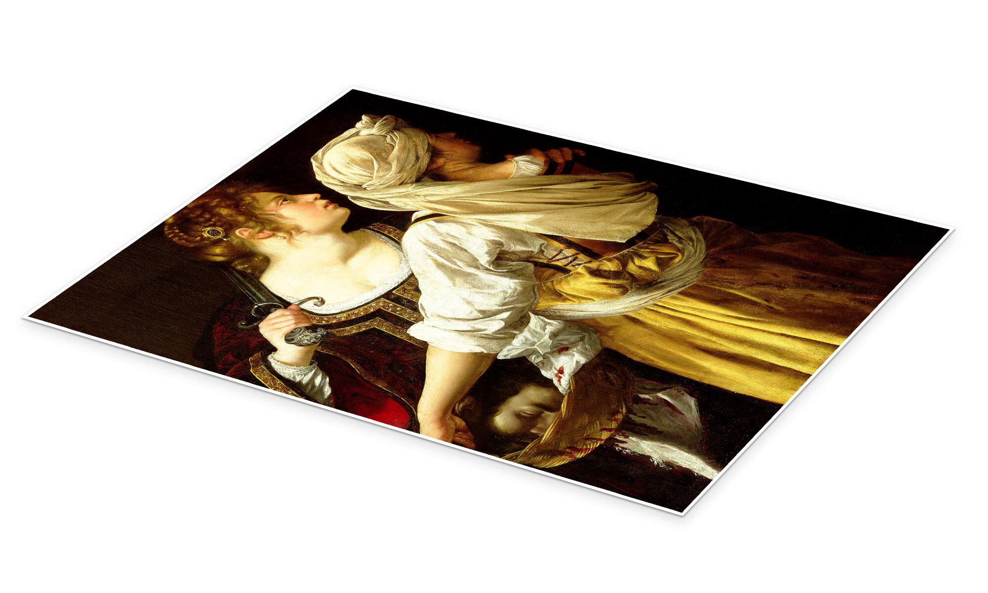 Posterlounge Wandbild Judith und ihre Diener I, Artemisia Gentileschi, erhä günstig online kaufen