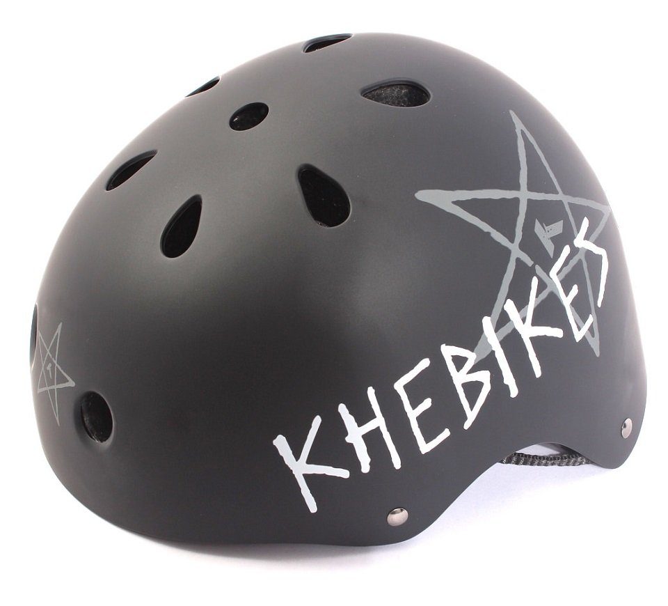 KHEbikes Fahrradhelm KHEbikes BMX Helm PRO matt schwarz L